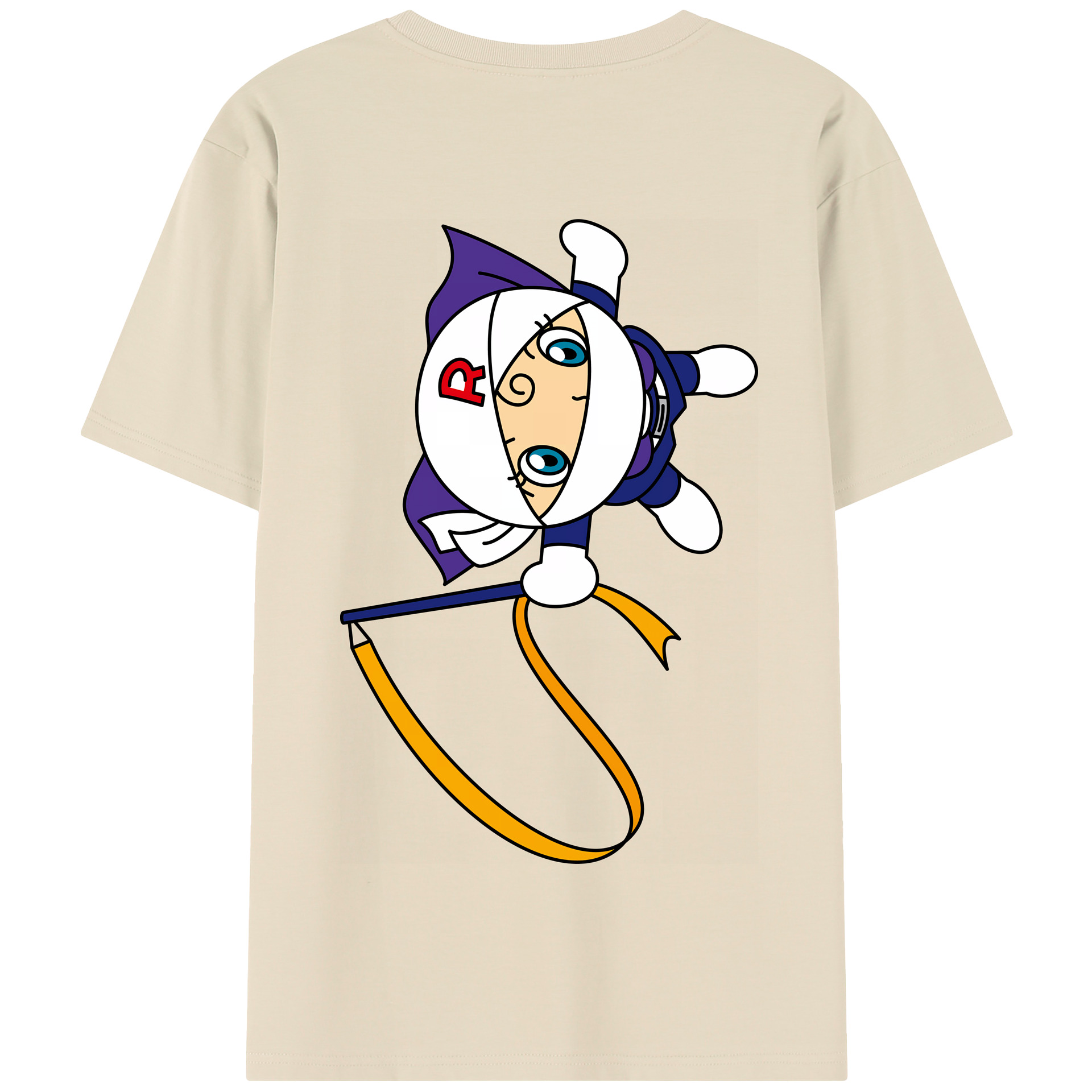 （画像用） アンパンマン Anpanman 綿100％半袖Tシャツ（背面プリント）