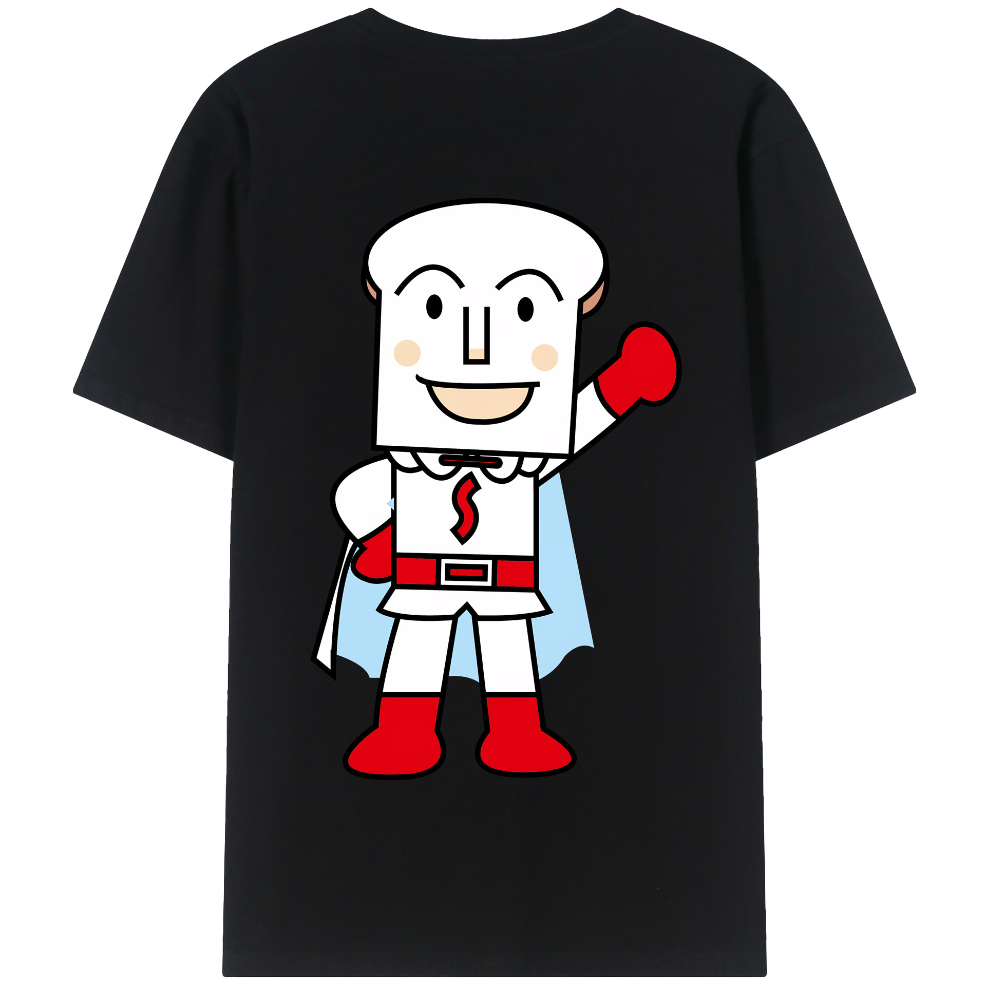 （画像用） アンパンマン Anpanman 綿100％半袖Tシャツ（背面プリント）