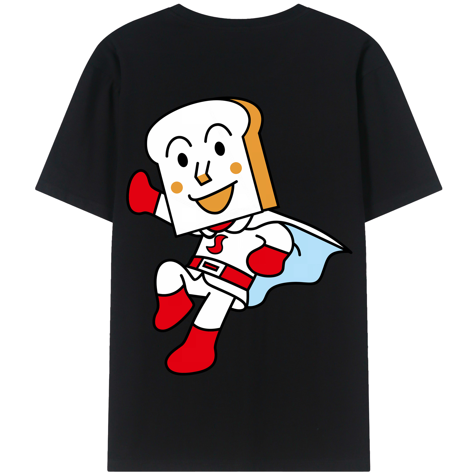 （画像用） アンパンマン Anpanman 綿100％半袖Tシャツ（背面プリント）
