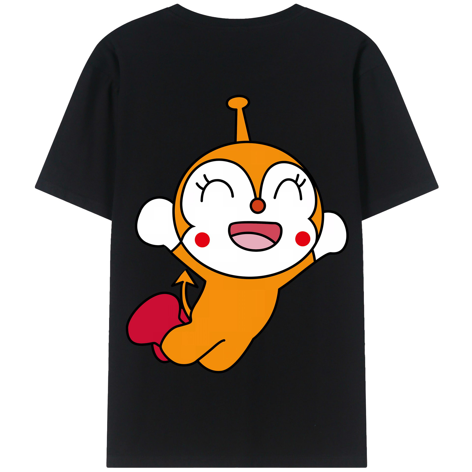 （画像用） アンパンマン Anpanman 綿100％半袖Tシャツ（背面プリント）