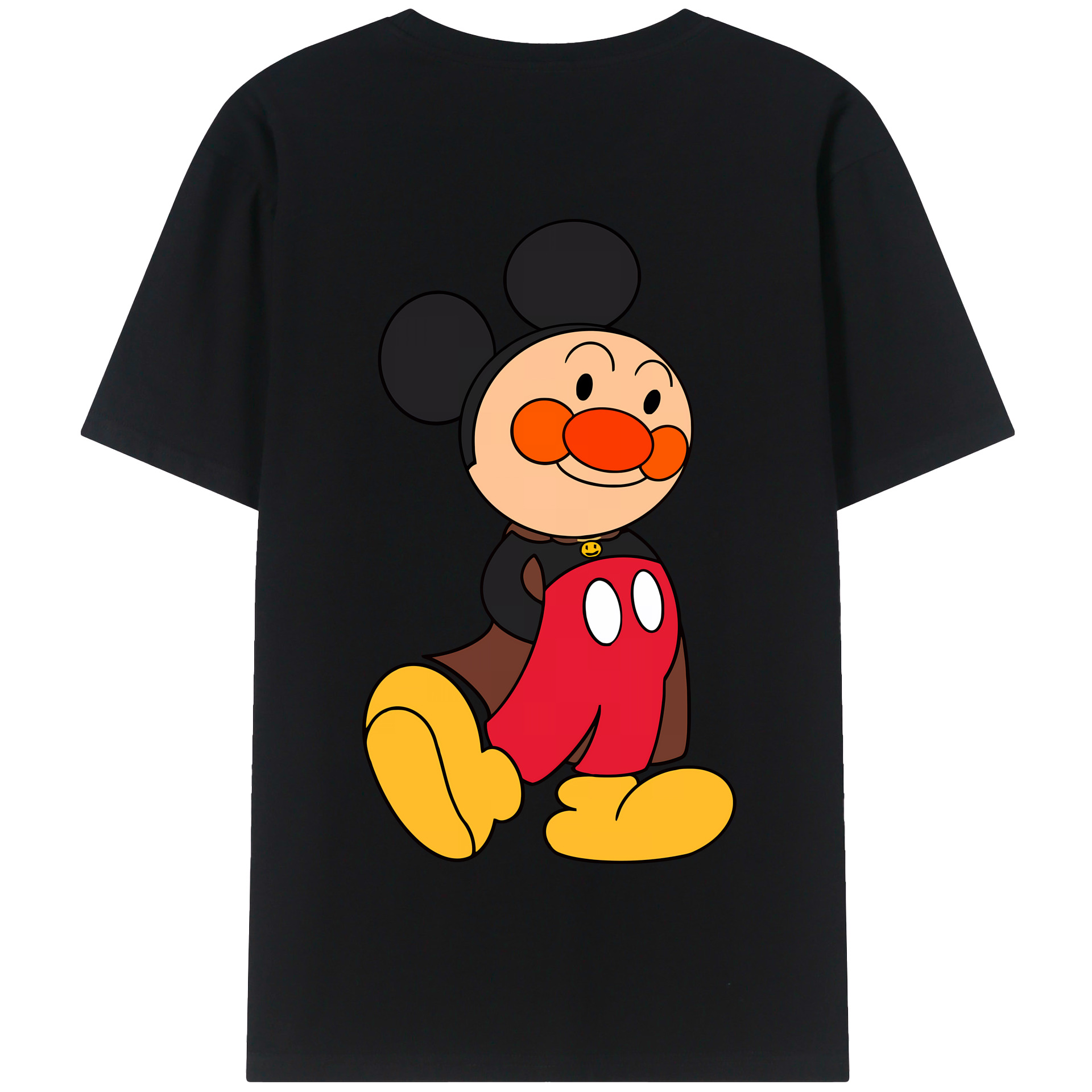 （画像用） アンパンマン Anpanman 綿100％半袖Tシャツ（背面プリント）