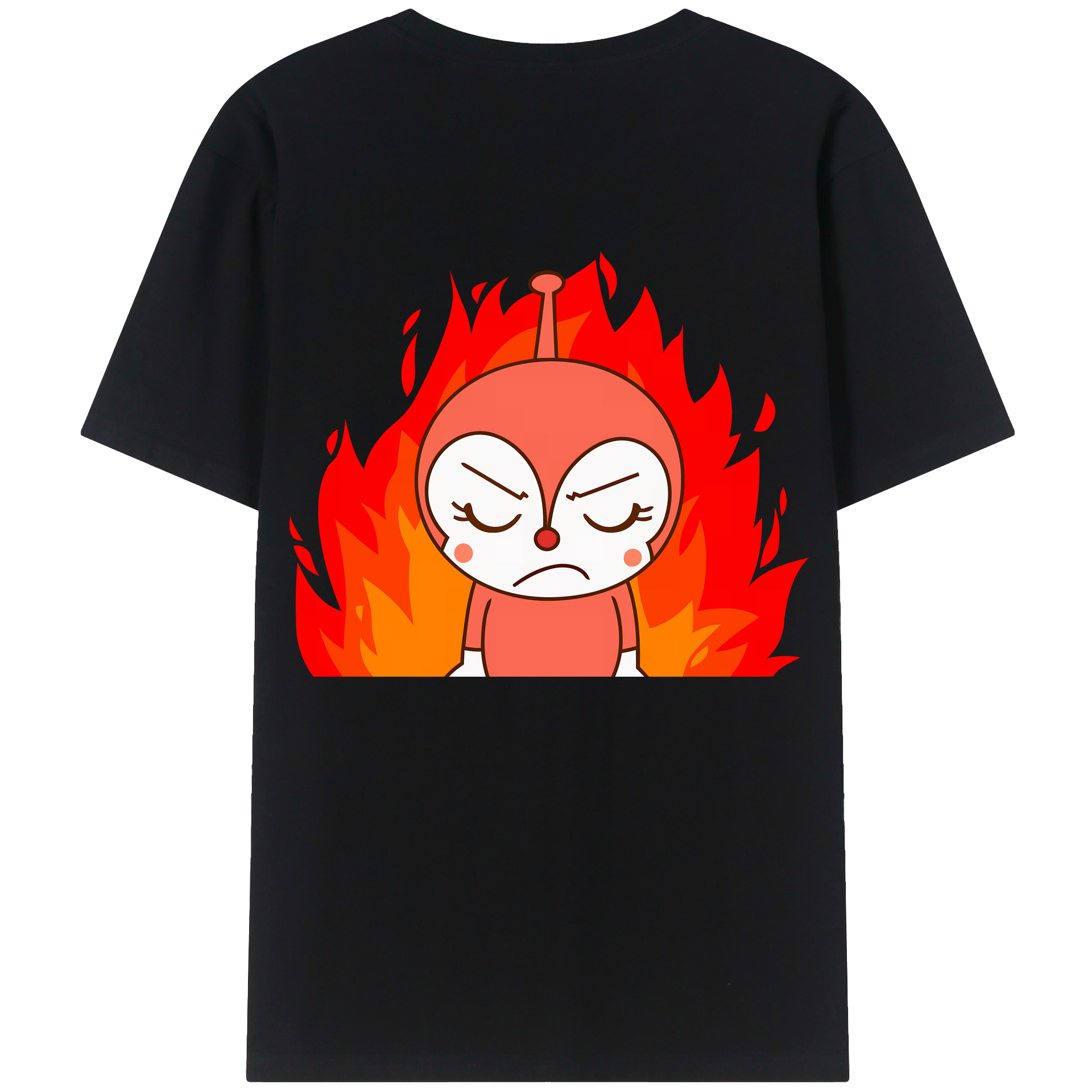 （画像用） アンパンマン Anpanman 綿100％半袖Tシャツ（背面プリント）