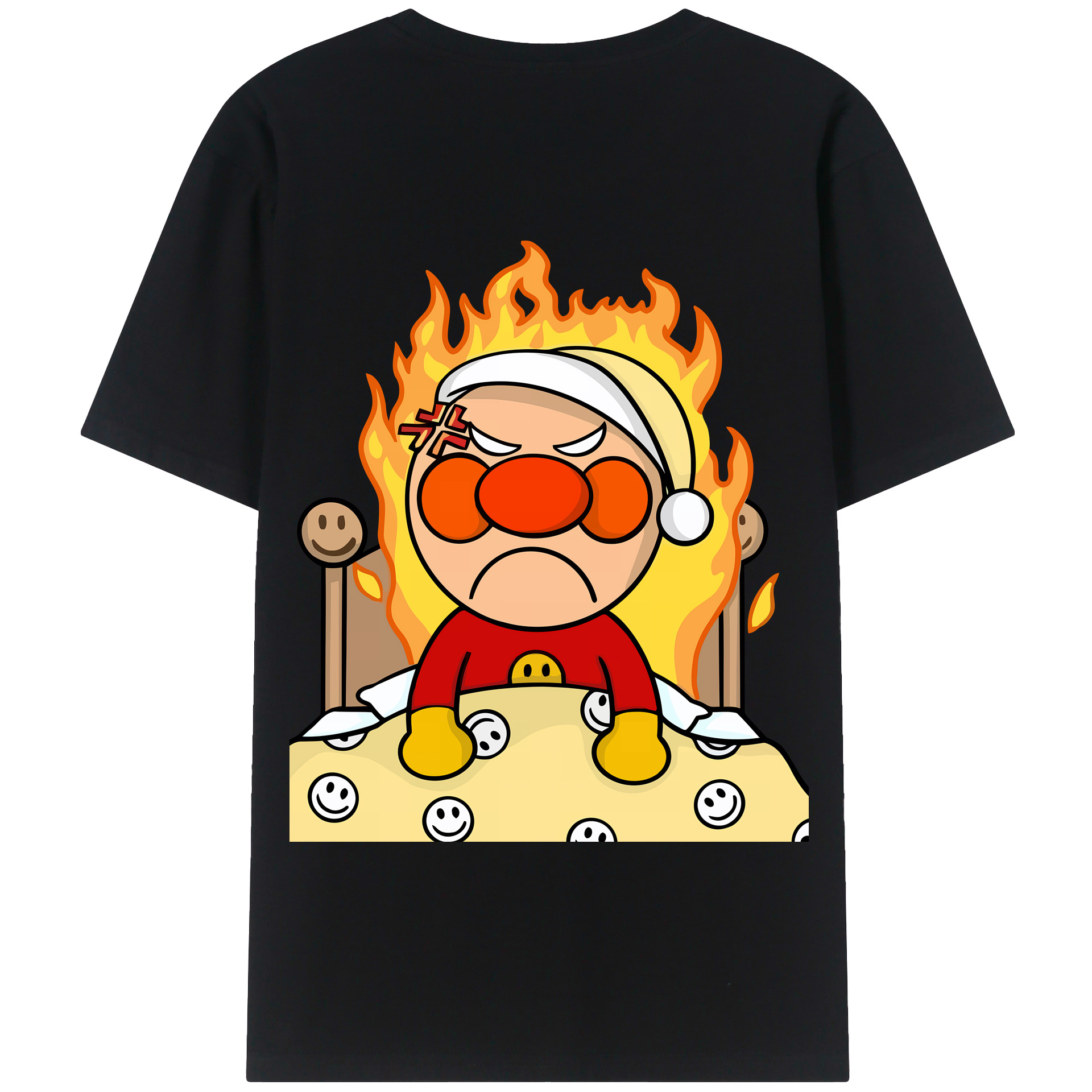 （画像用） アンパンマン Anpanman 綿100％半袖Tシャツ（背面プリント）