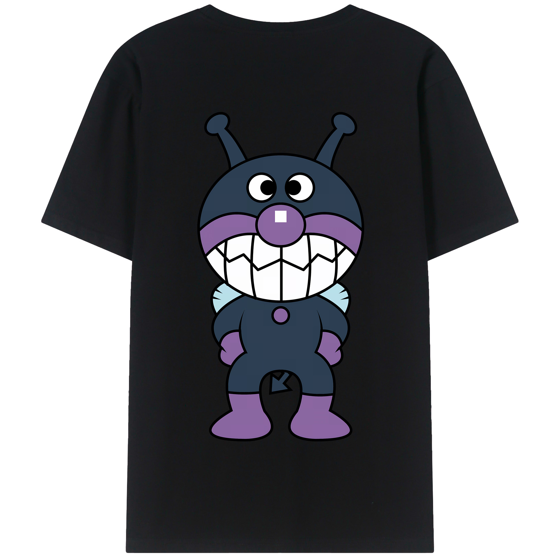 （画像用） アンパンマン Anpanman 綿100％半袖Tシャツ（背面プリント）