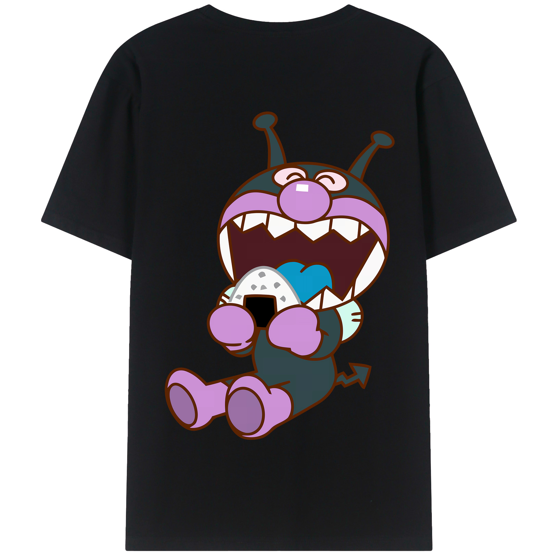 （画像用） アンパンマン Anpanman 綿100％半袖Tシャツ（背面プリント）