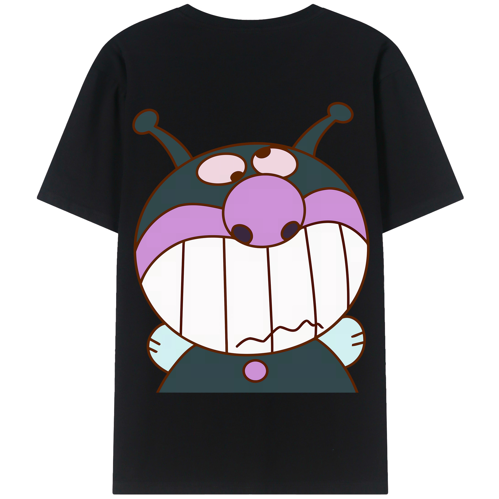 （画像用） アンパンマン Anpanman 綿100％半袖Tシャツ（背面プリント）