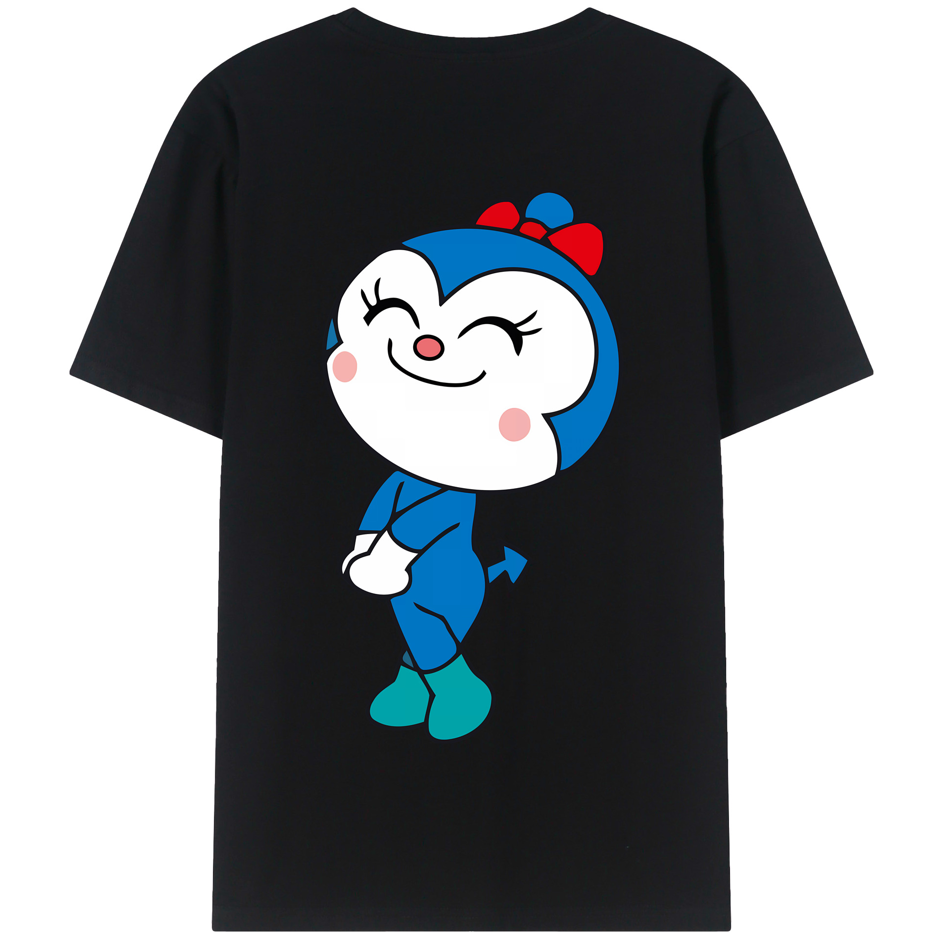 （画像用） アンパンマン Anpanman 綿100％半袖Tシャツ（背面プリント）