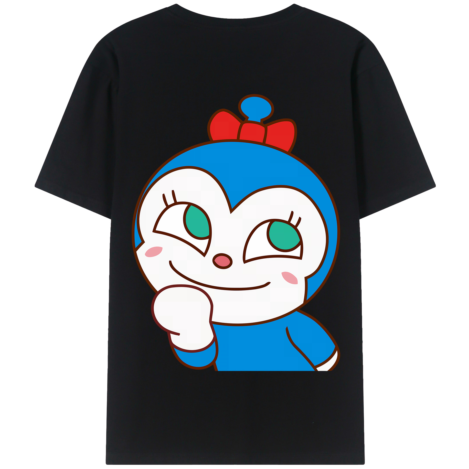 （画像用） アンパンマン Anpanman 綿100％半袖Tシャツ（背面プリント）