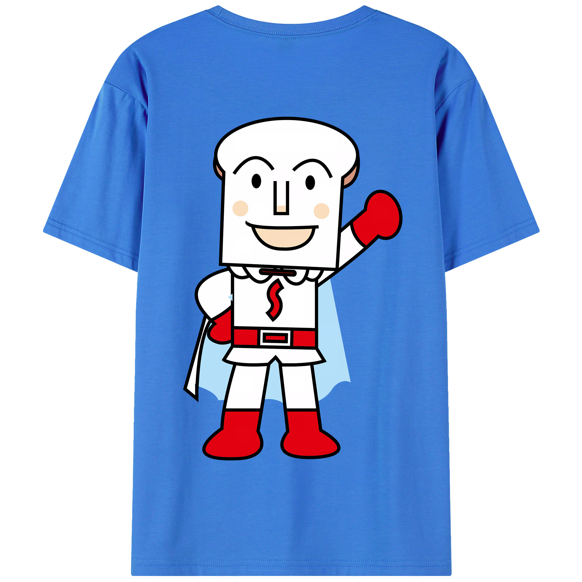 （画像用） アンパンマン Anpanman 綿100％半袖Tシャツ（背面プリント）