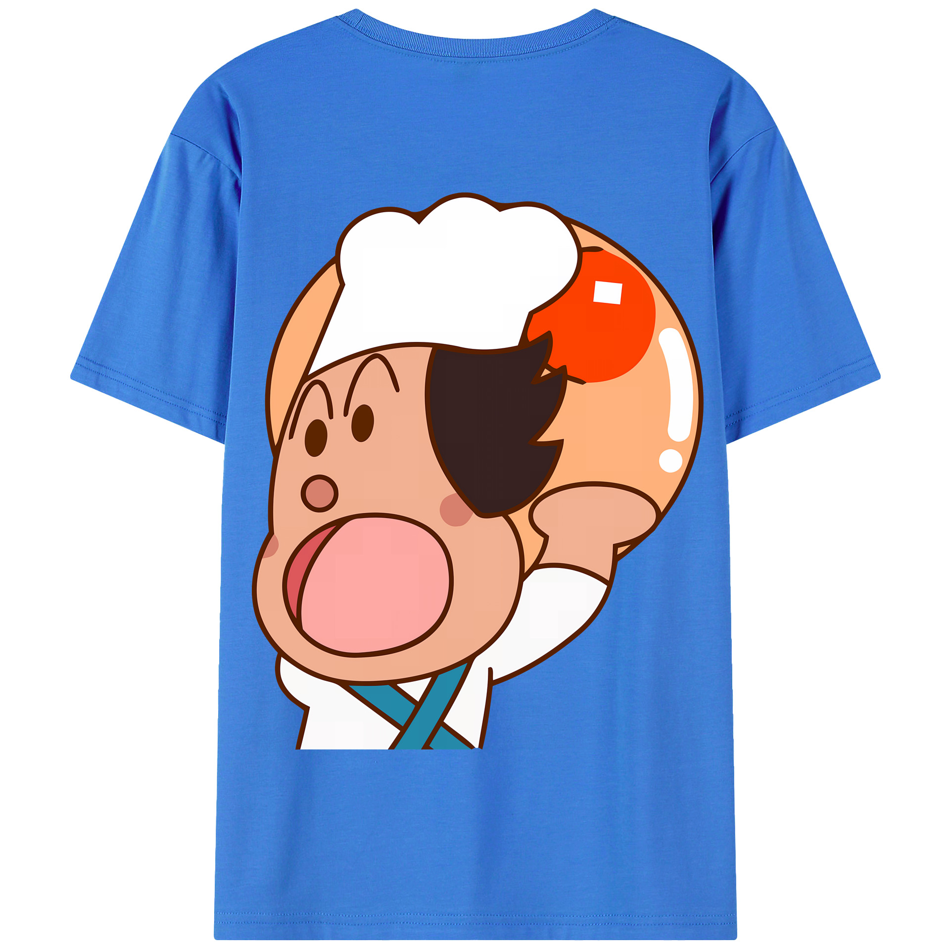 （画像用） アンパンマン Anpanman 綿100％半袖Tシャツ（背面プリント）