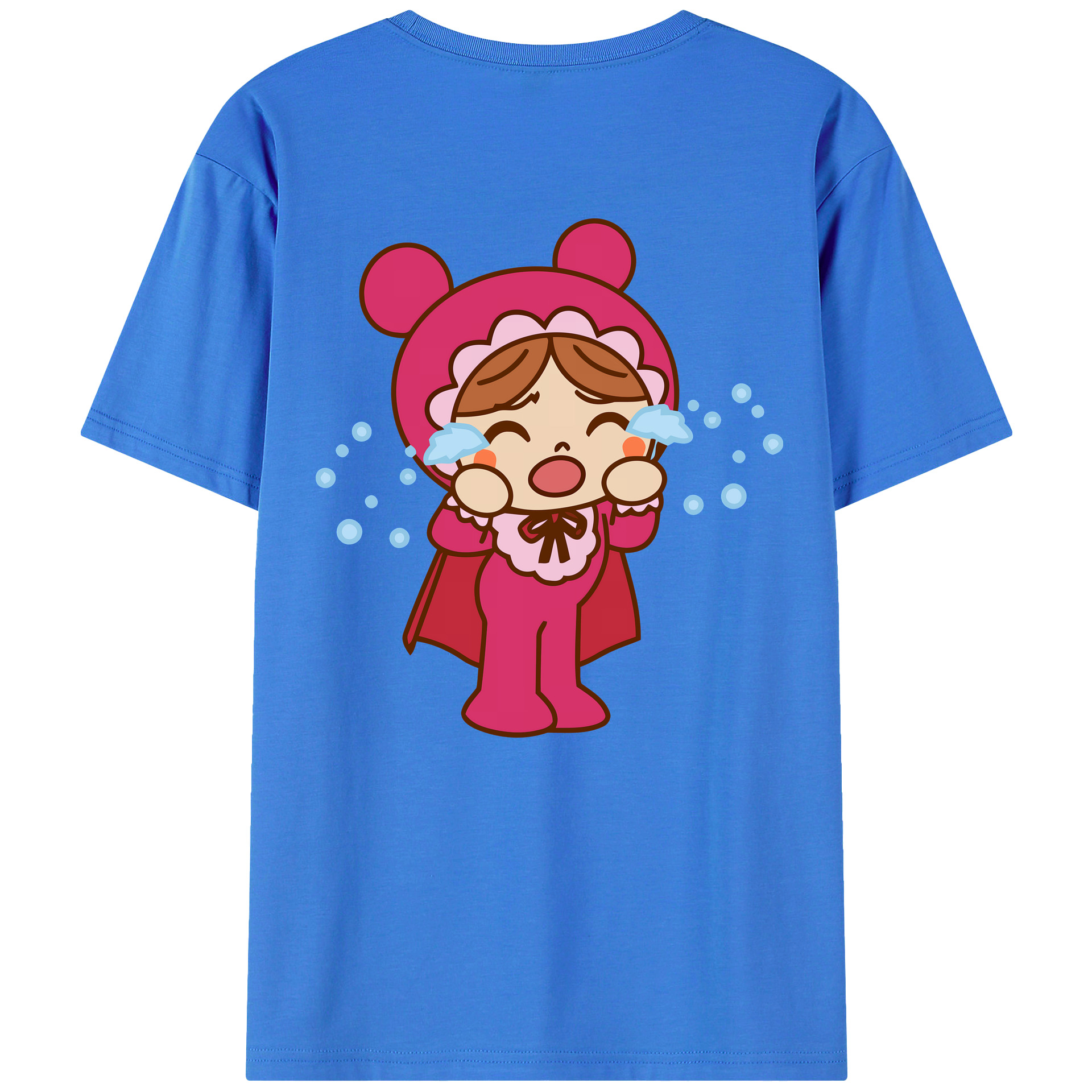 （画像用） アンパンマン Anpanman 綿100％半袖Tシャツ（背面プリント）