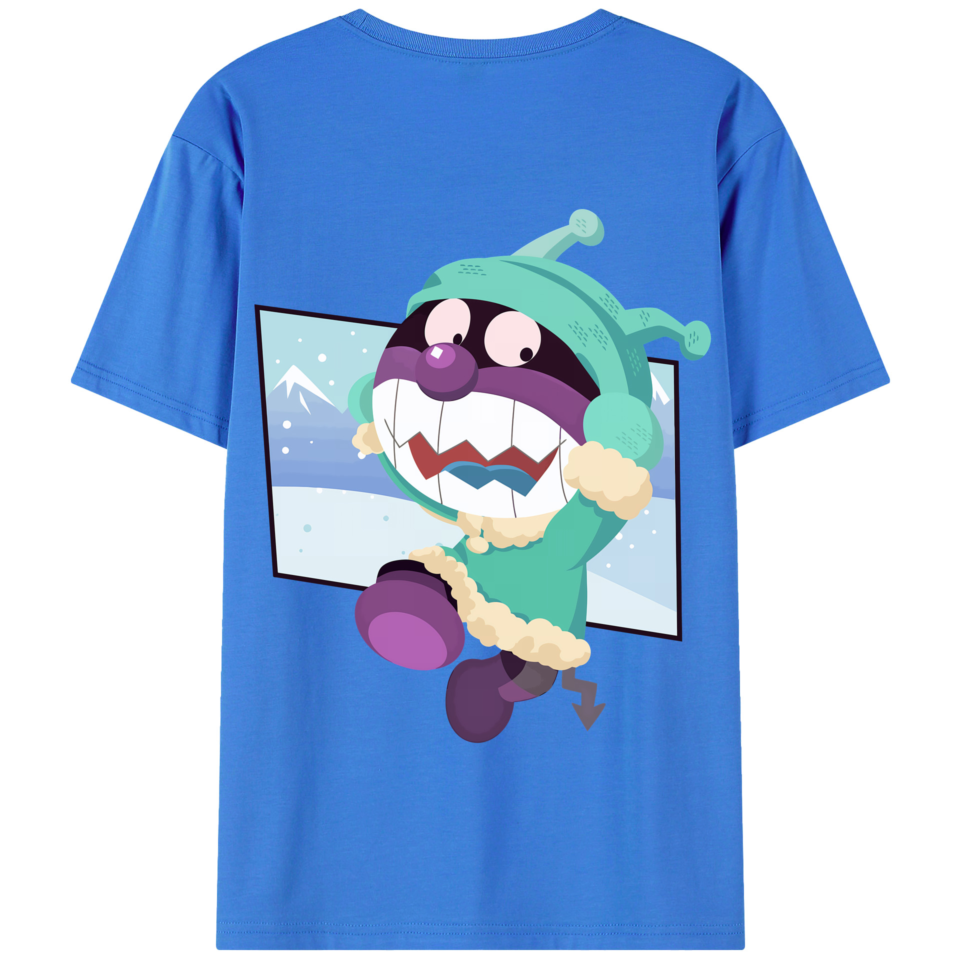 （画像用） アンパンマン Anpanman 綿100％半袖Tシャツ（背面プリント）