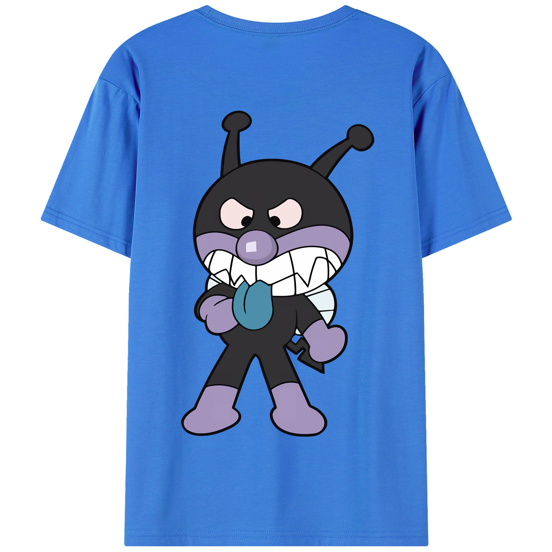 （画像用） アンパンマン Anpanman 綿100％半袖Tシャツ（背面プリント）