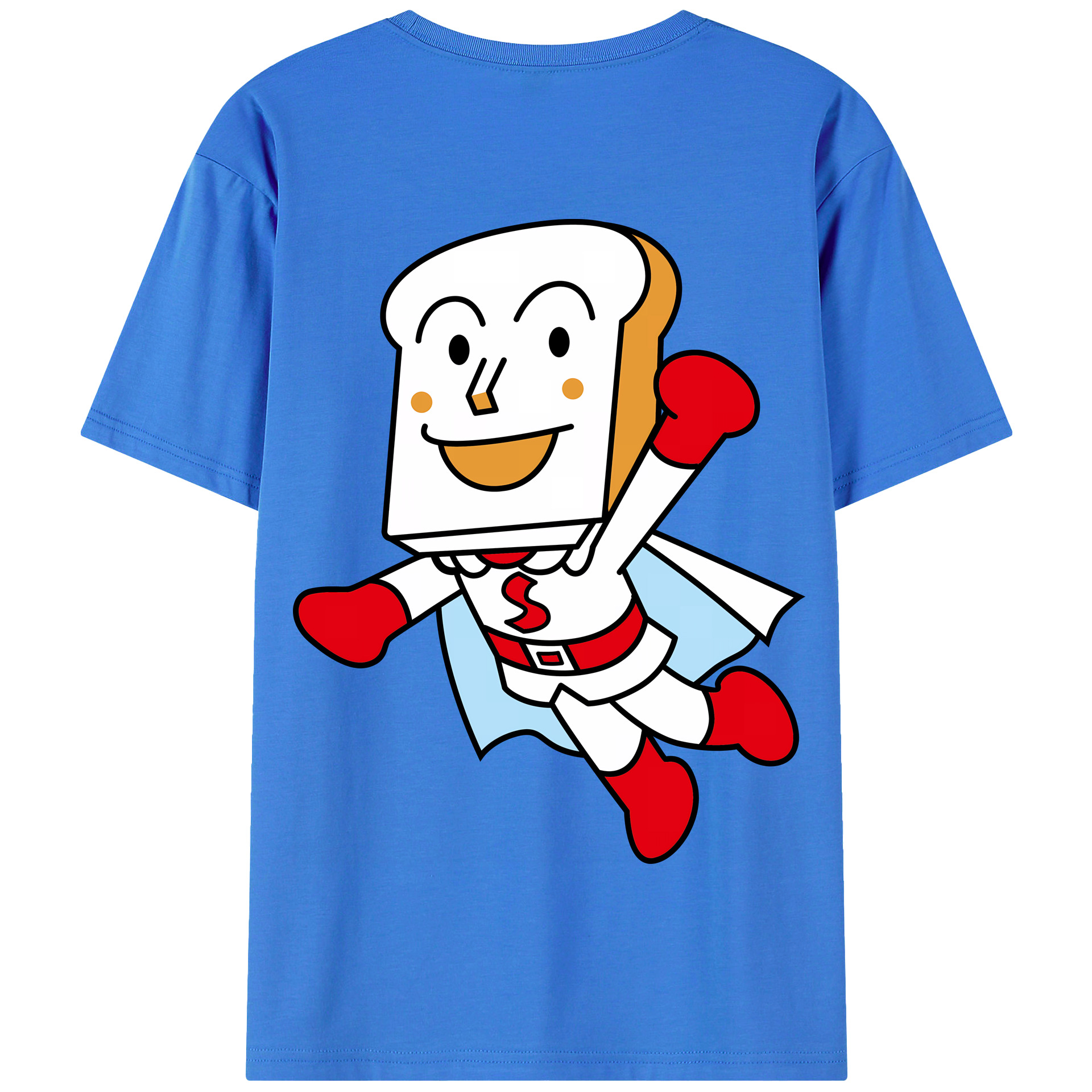 （画像用） アンパンマン Anpanman 綿100％半袖Tシャツ（背面プリント）