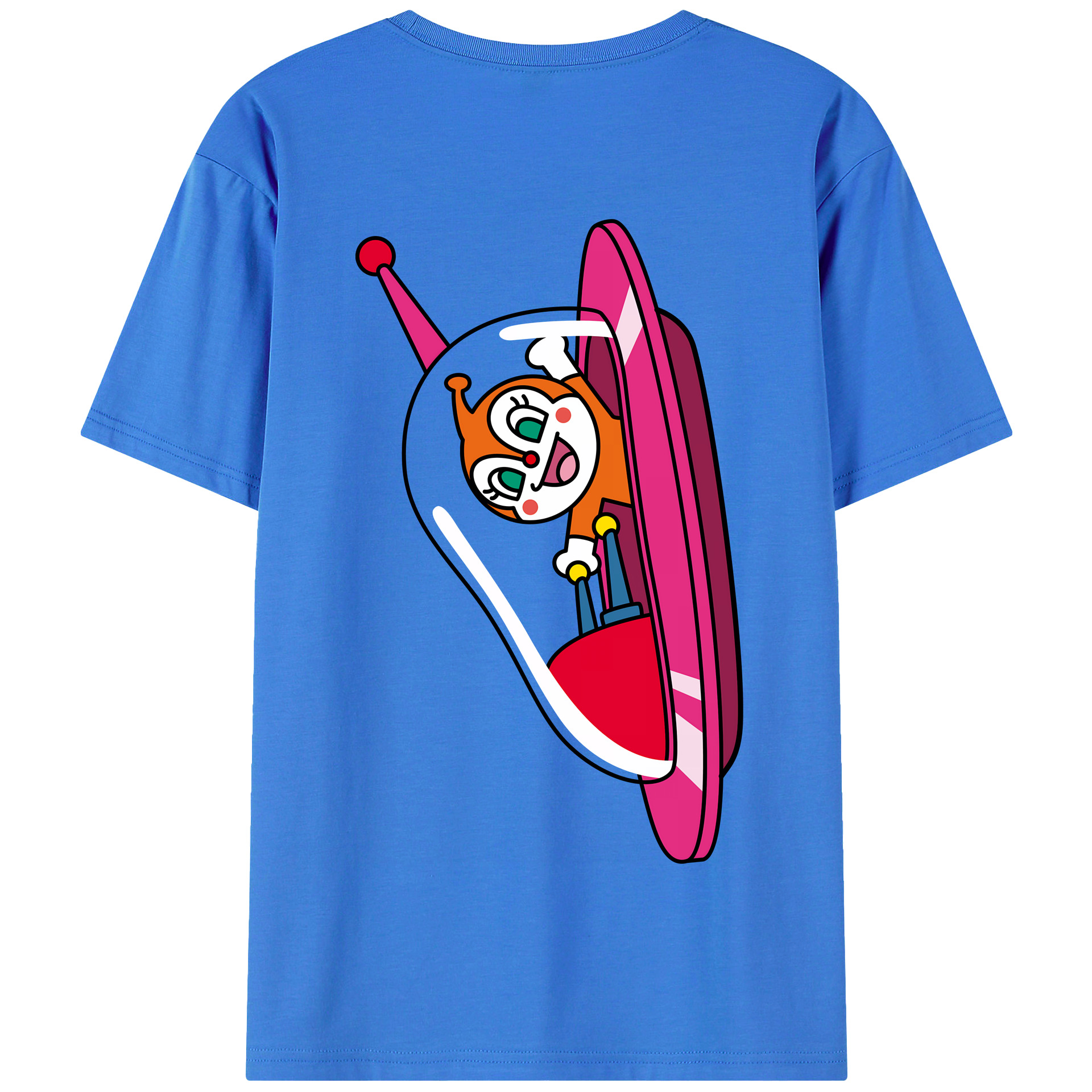 （画像用） アンパンマン Anpanman 綿100％半袖Tシャツ（背面プリント）