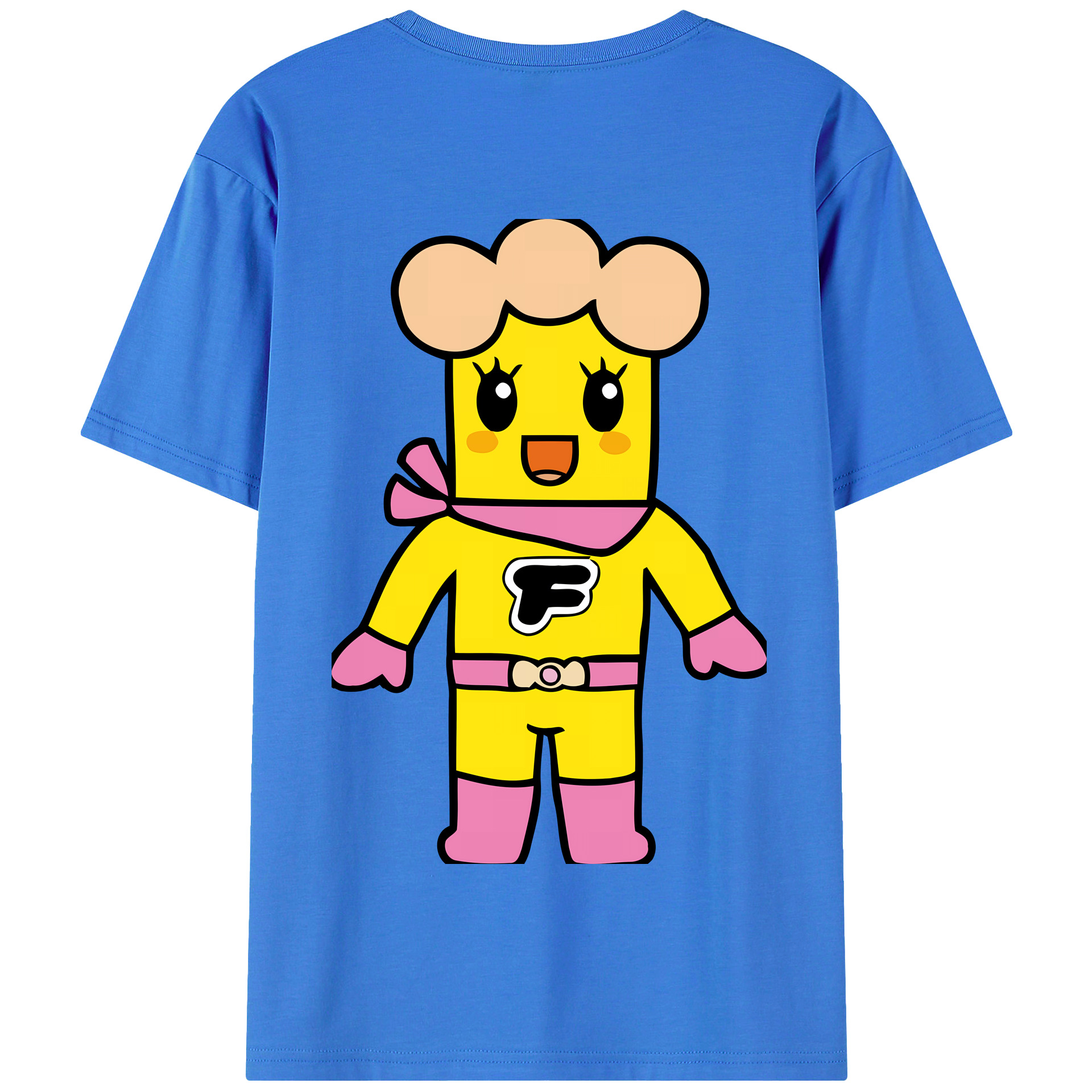 （画像用） アンパンマン Anpanman 綿100％半袖Tシャツ（背面プリント）