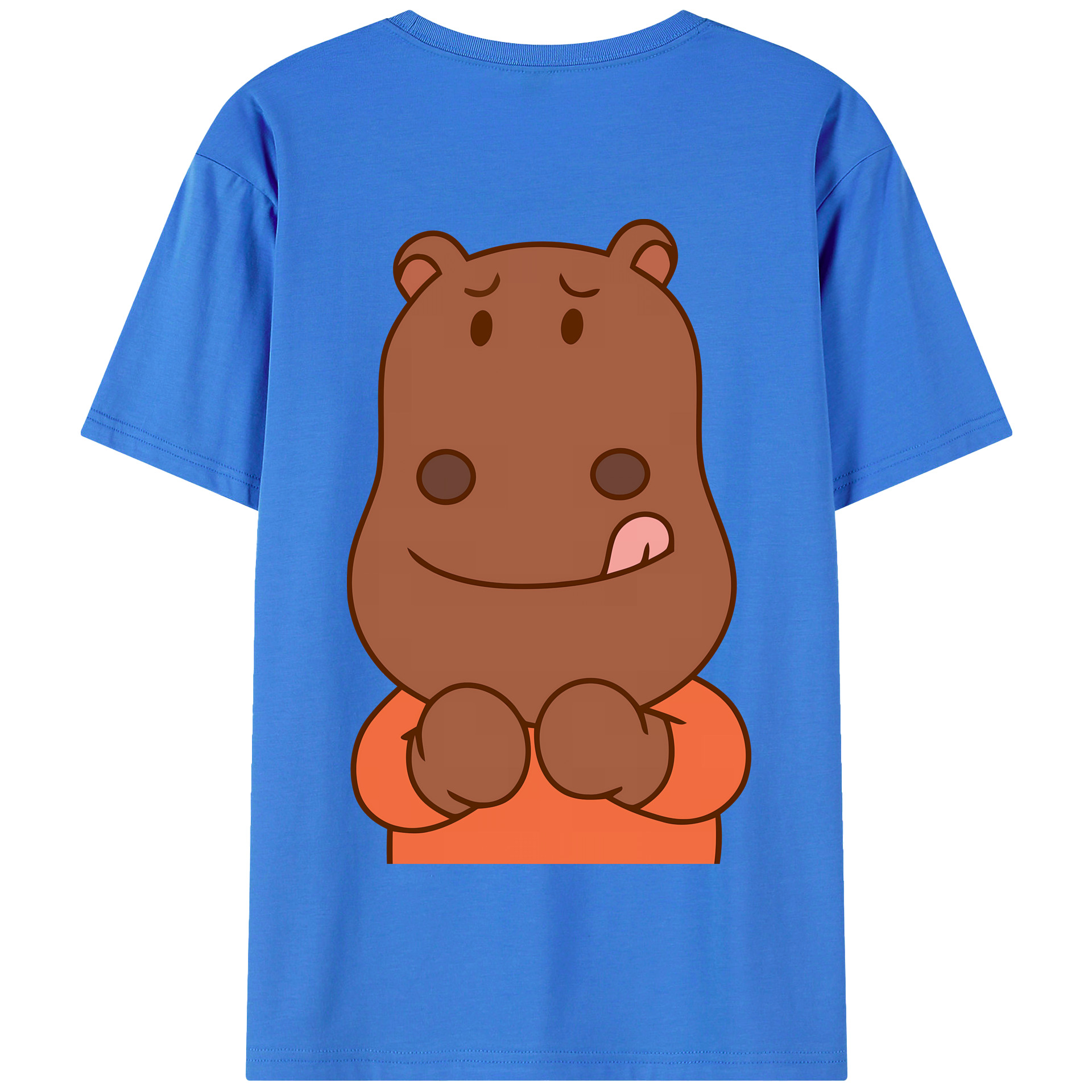 （画像用） アンパンマン Anpanman 綿100％半袖Tシャツ（背面プリント）