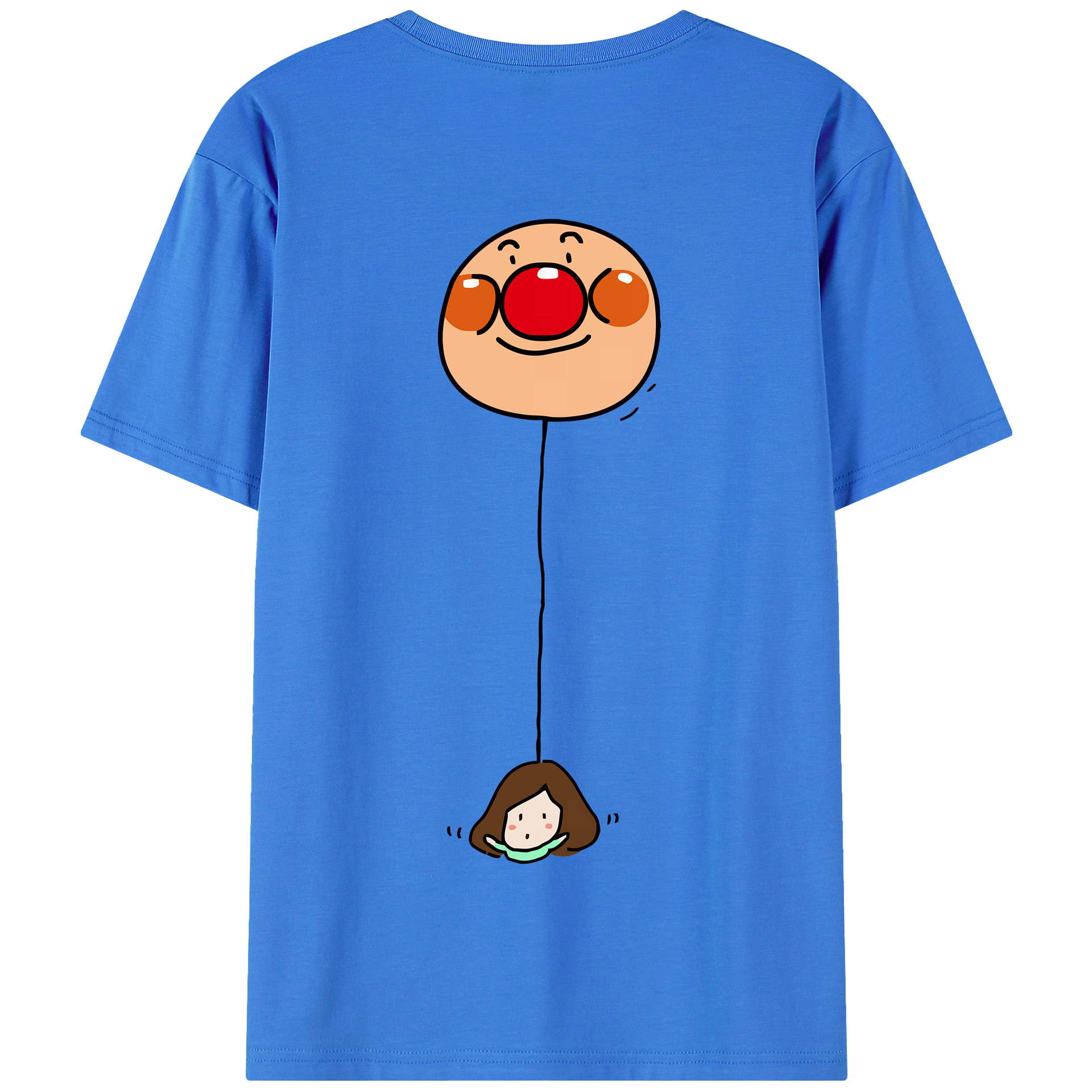 （画像用） アンパンマン Anpanman 綿100％半袖Tシャツ（背面プリント）