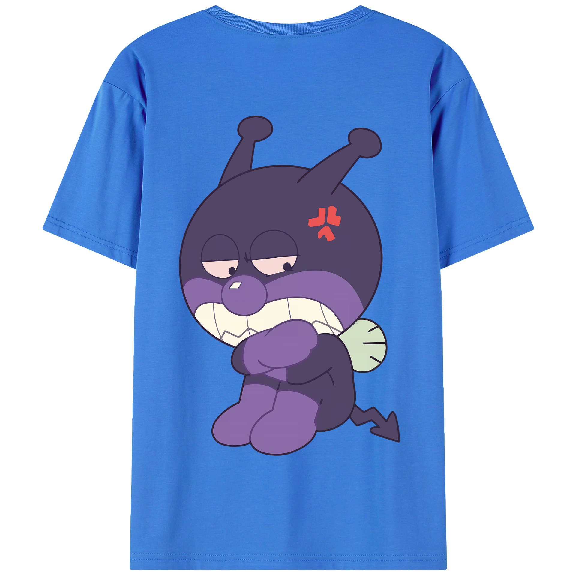 （画像用） アンパンマン Anpanman 綿100％半袖Tシャツ（背面プリント）