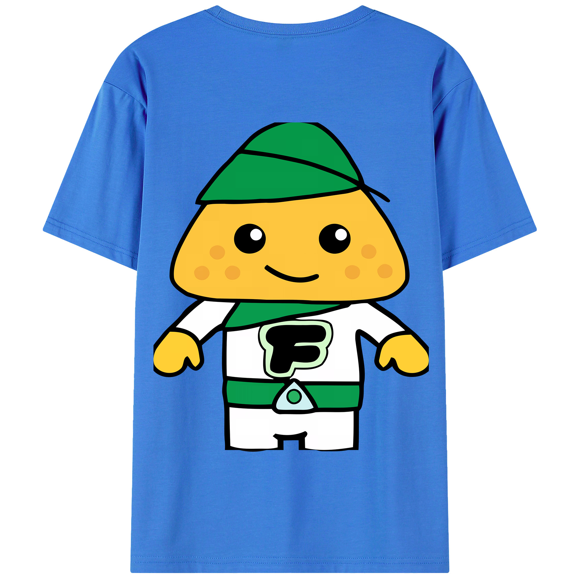 （画像用） アンパンマン Anpanman 綿100％半袖Tシャツ（背面プリント）