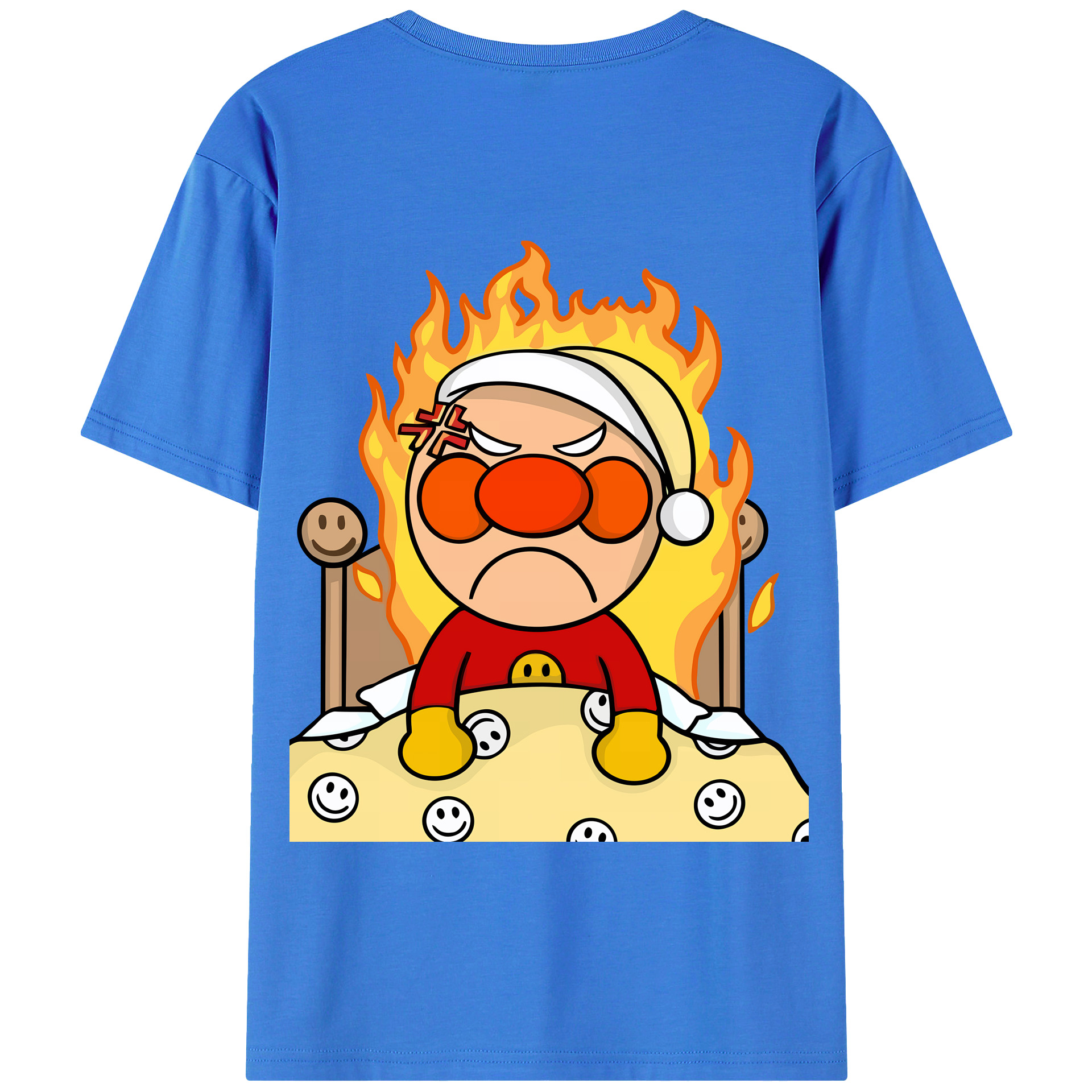 （画像用） アンパンマン Anpanman 綿100％半袖Tシャツ（背面プリント）