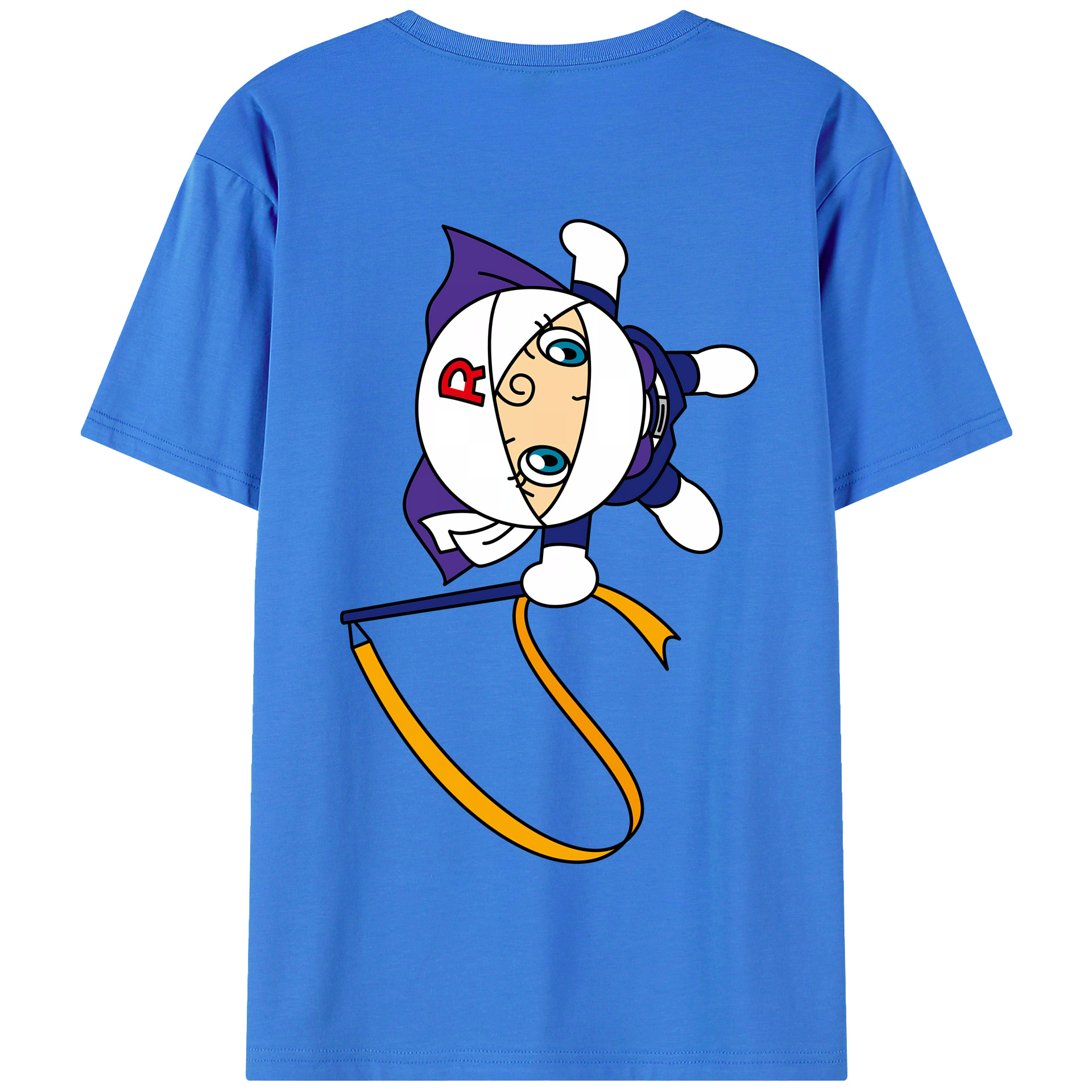 （画像用） アンパンマン Anpanman 綿100％半袖Tシャツ（背面プリント）