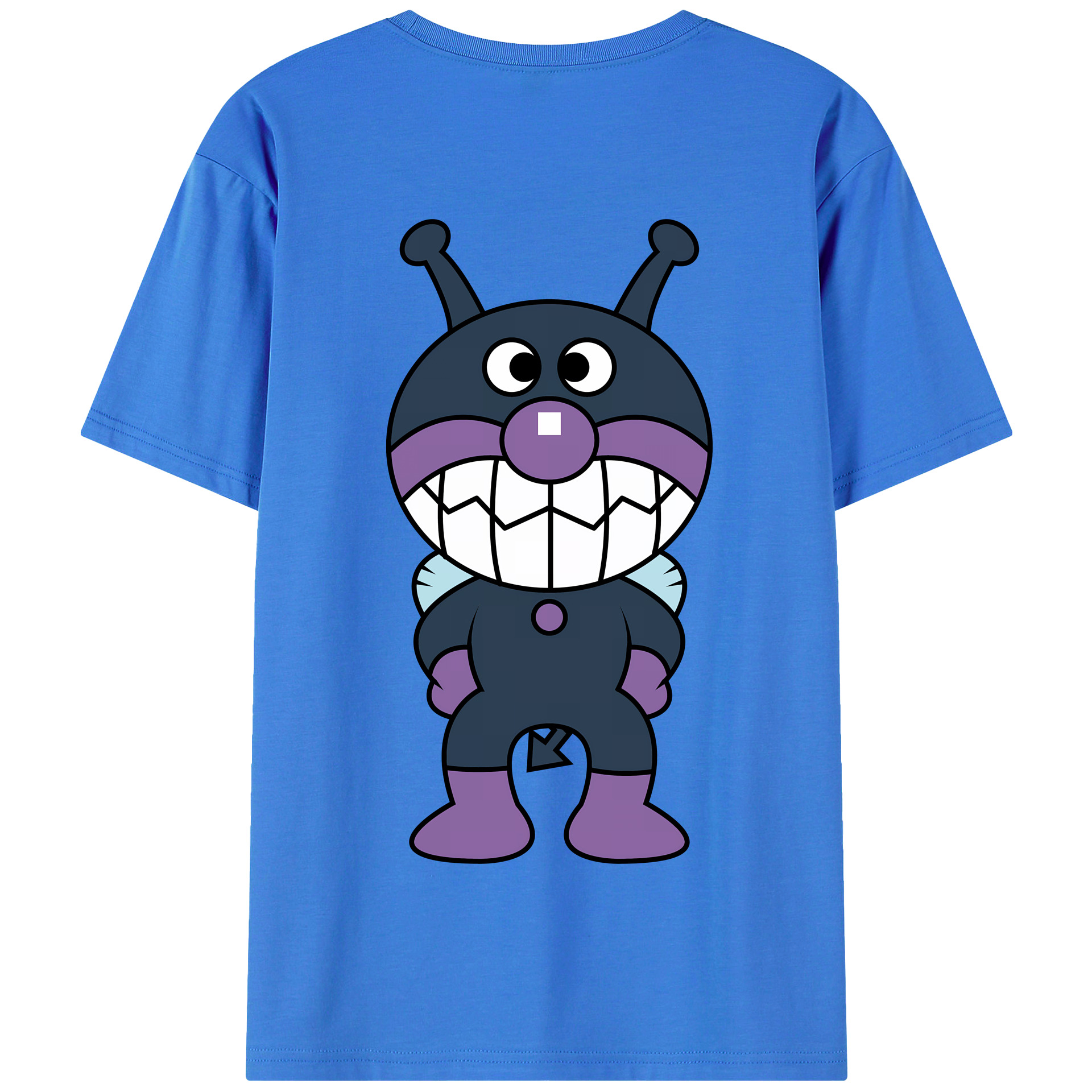 （画像用） アンパンマン Anpanman 綿100％半袖Tシャツ（背面プリント）