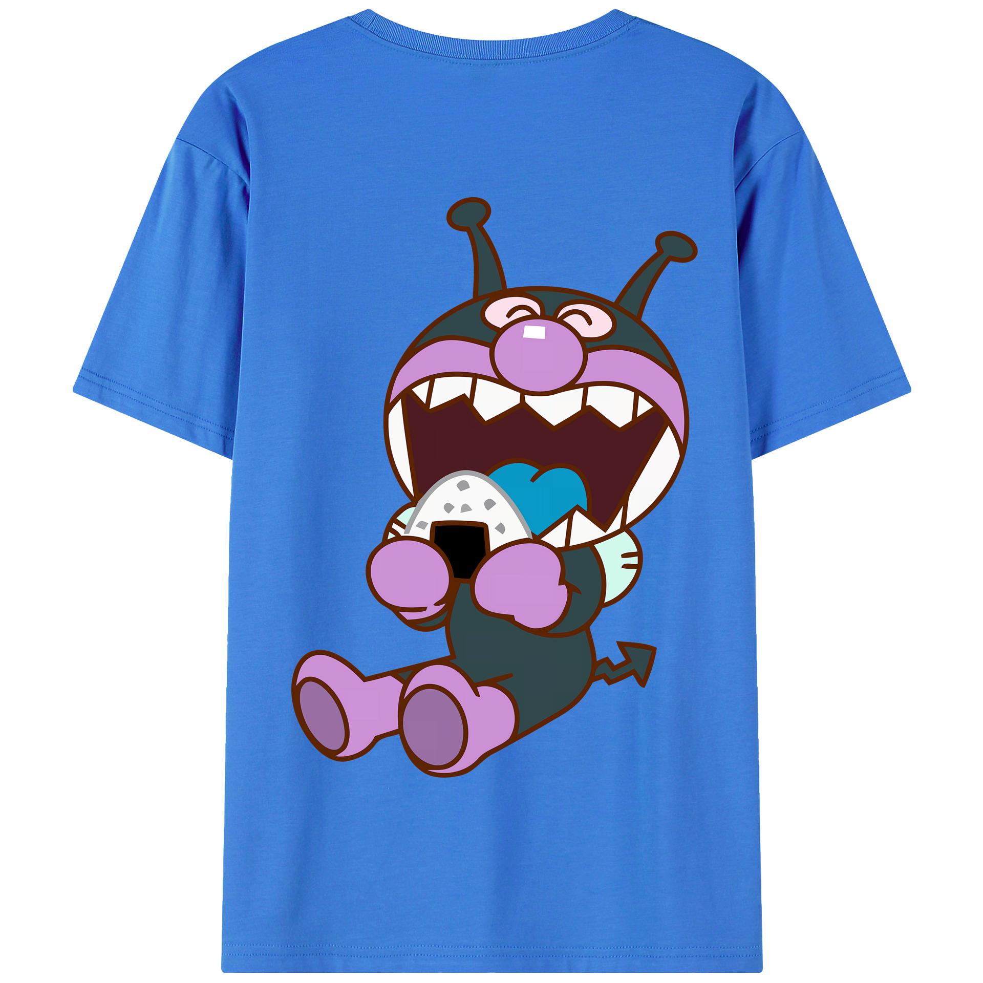 （画像用） アンパンマン Anpanman 綿100％半袖Tシャツ（背面プリント）