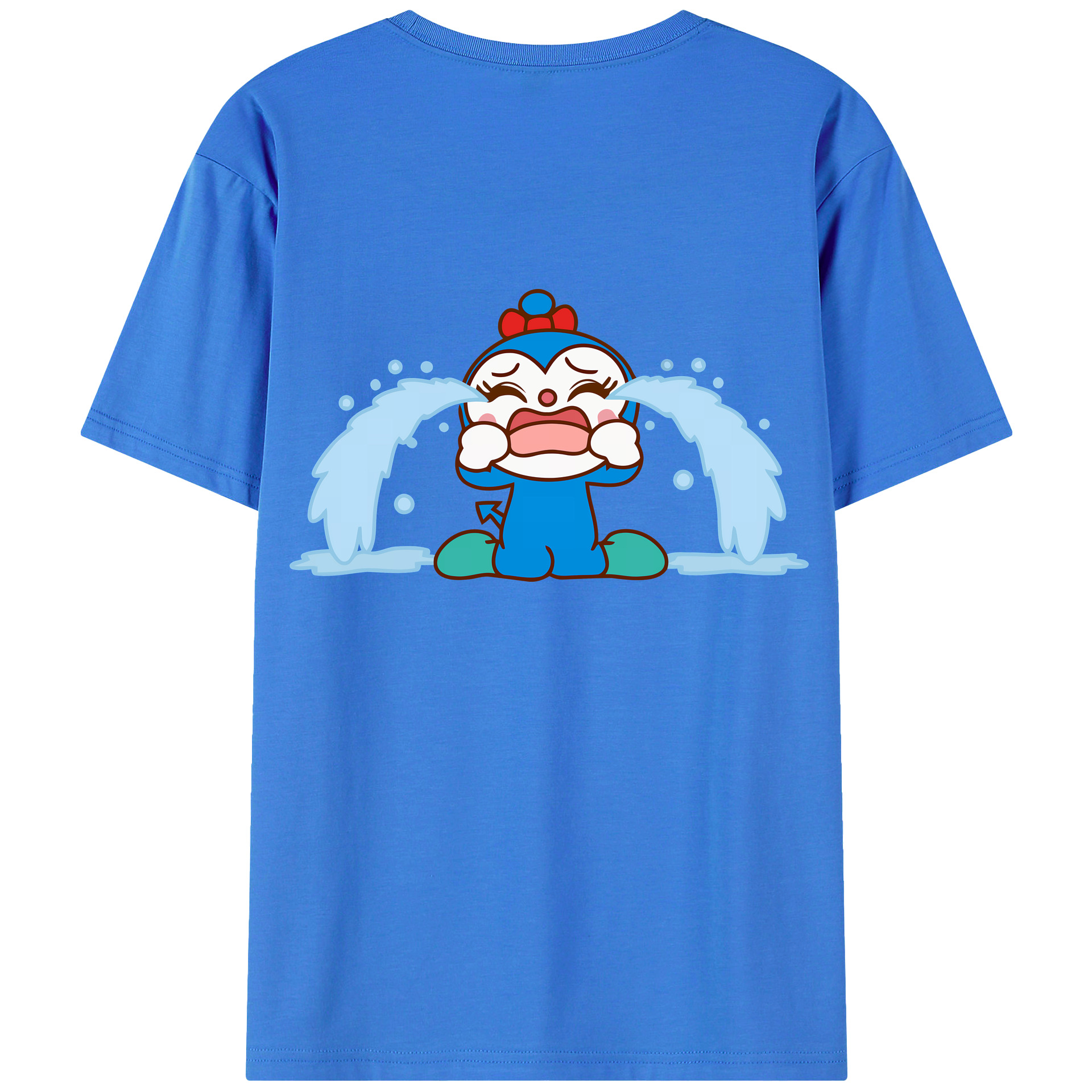 （画像用） アンパンマン Anpanman 綿100％半袖Tシャツ（背面プリント）