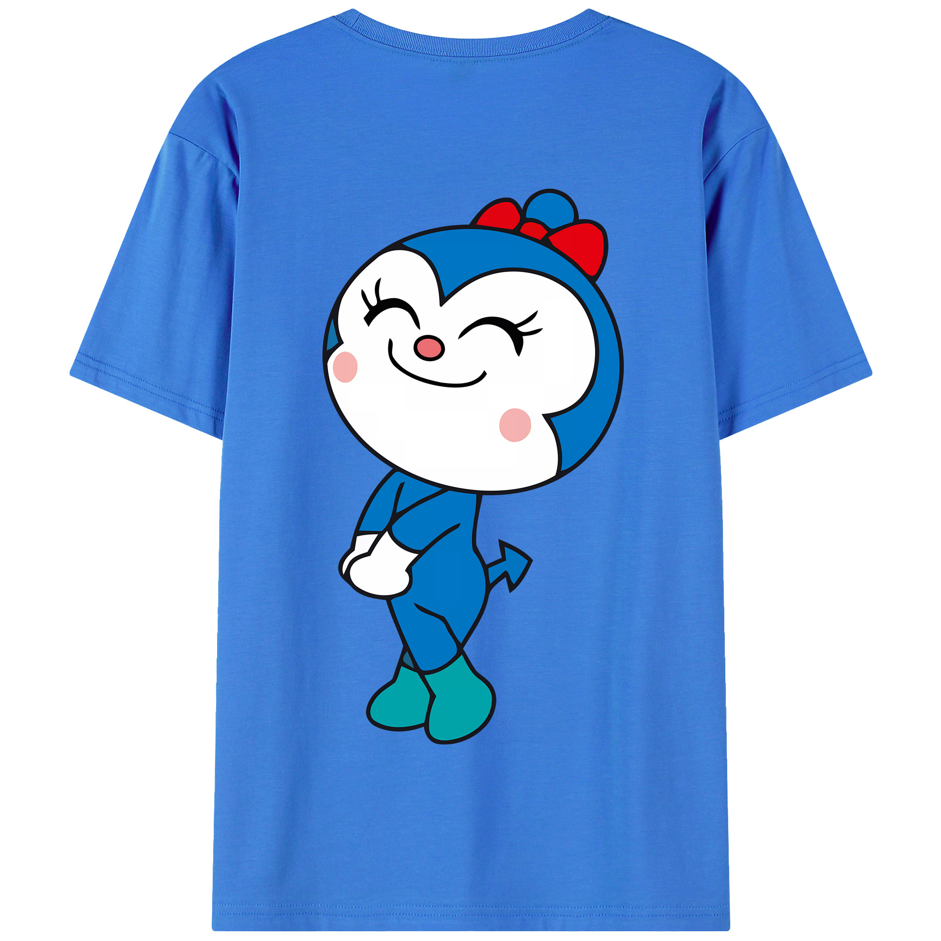 （画像用） アンパンマン Anpanman 綿100％半袖Tシャツ（背面プリント）