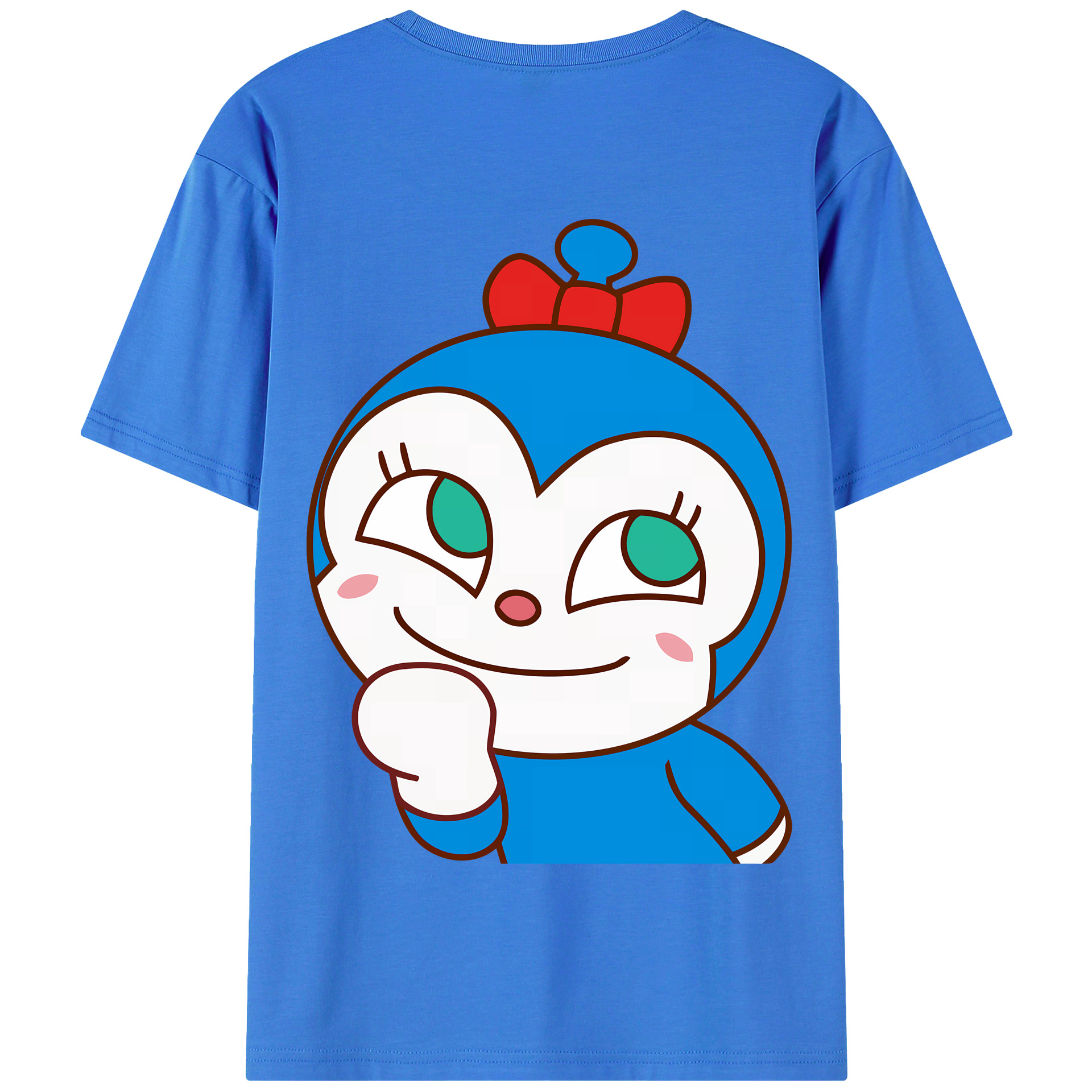 （画像用） アンパンマン Anpanman 綿100％半袖Tシャツ（背面プリント）