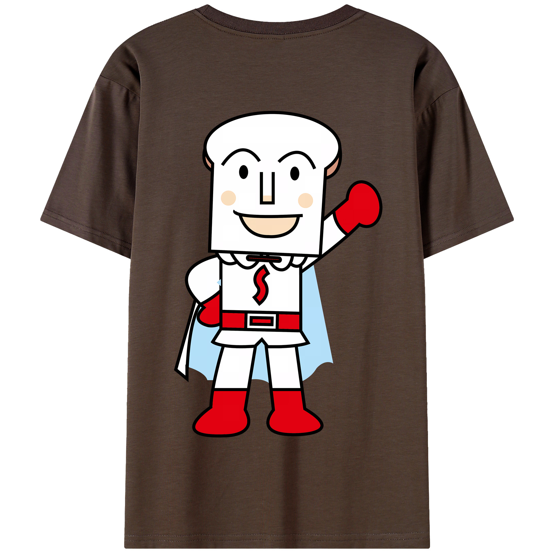 （画像用） アンパンマン Anpanman 綿100％半袖Tシャツ（背面プリント）