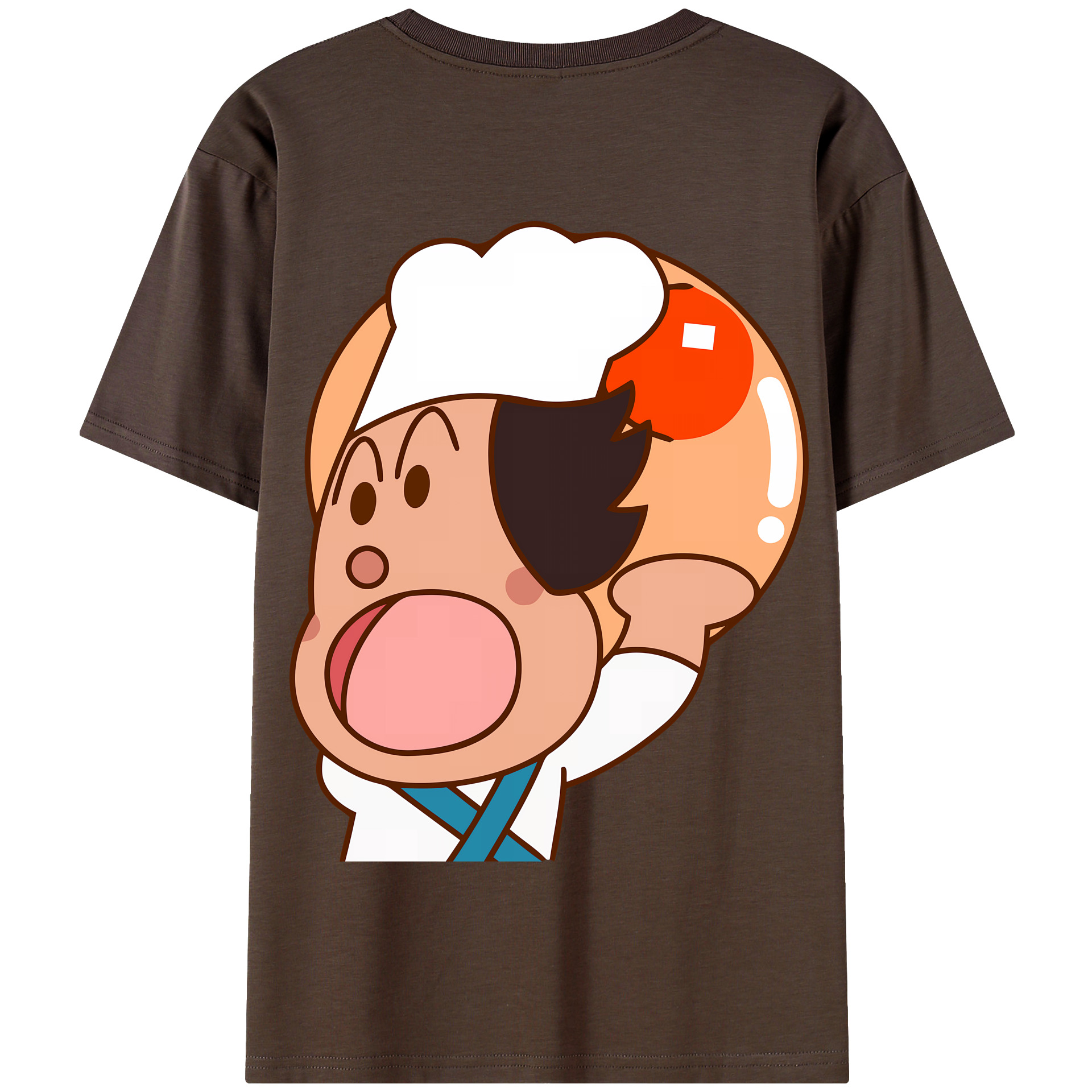 （画像用） アンパンマン Anpanman 綿100％半袖Tシャツ（背面プリント）