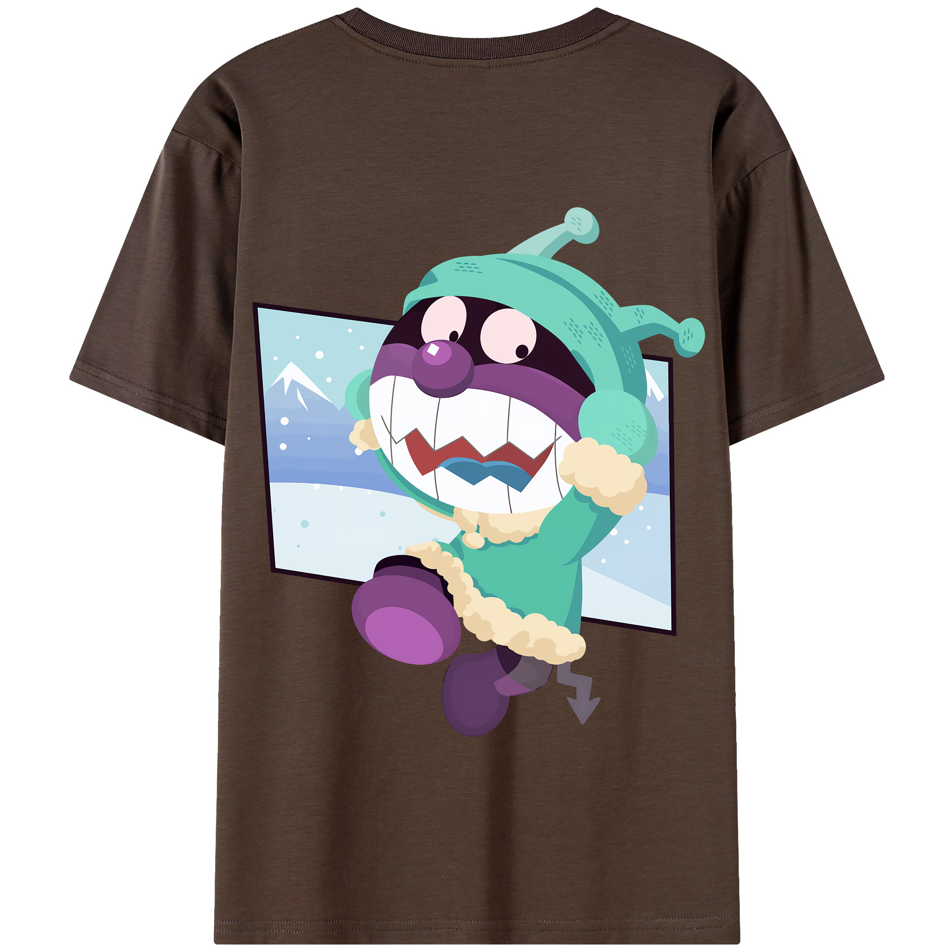（画像用） アンパンマン Anpanman 綿100％半袖Tシャツ（背面プリント）