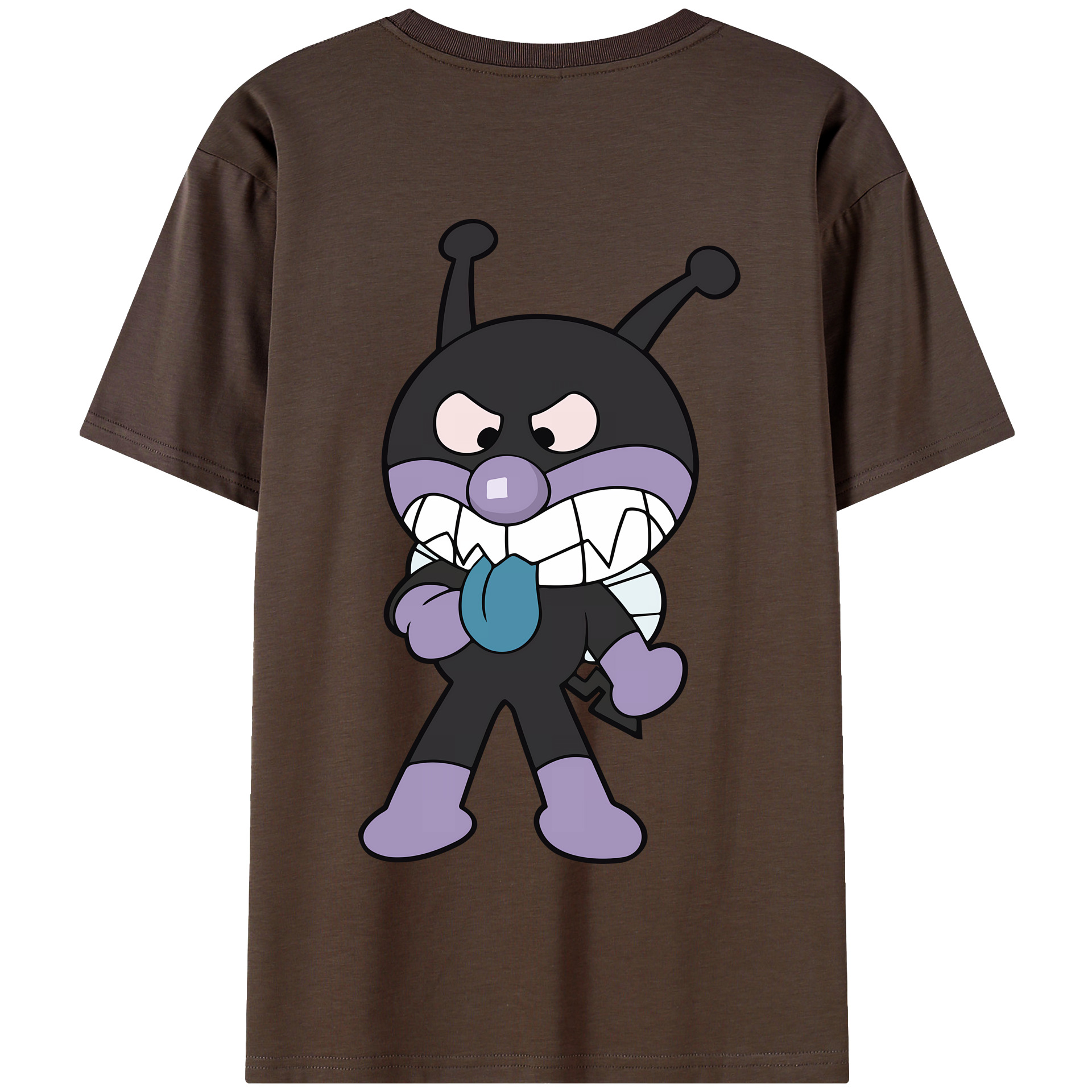 （画像用） アンパンマン Anpanman 綿100％半袖Tシャツ（背面プリント）