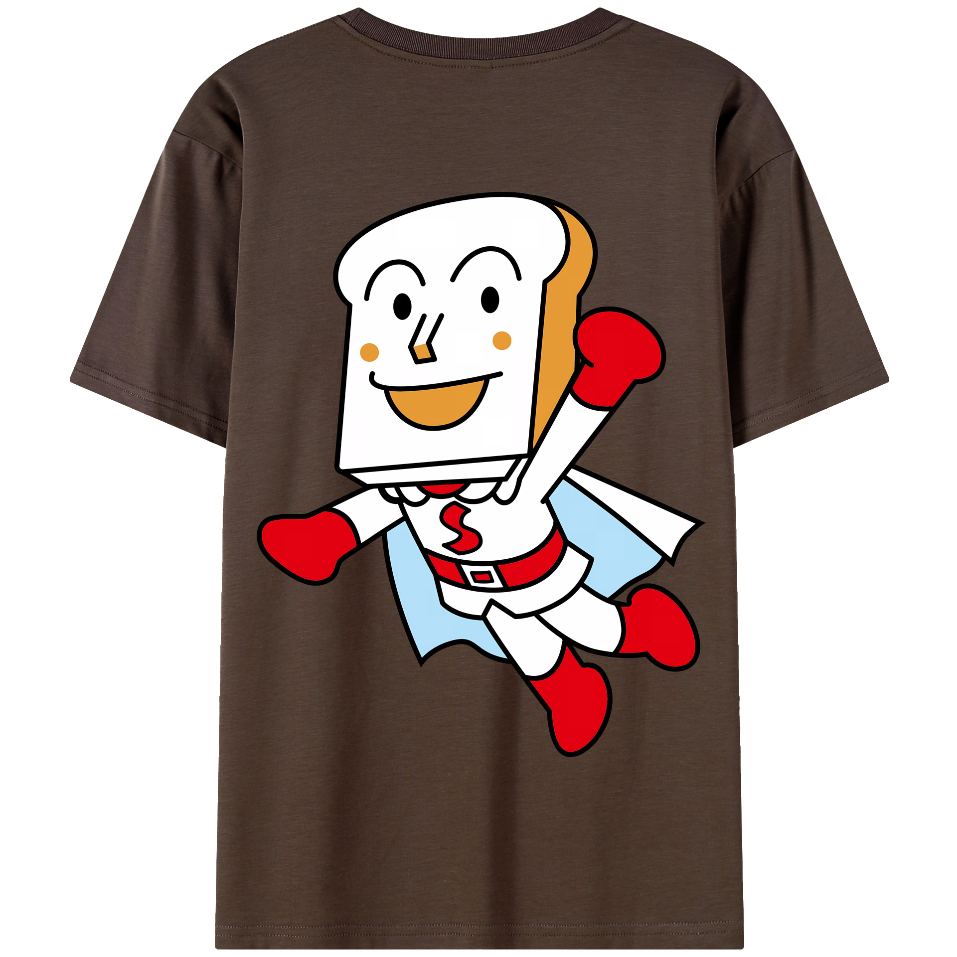 （画像用） アンパンマン Anpanman 綿100％半袖Tシャツ（背面プリント）