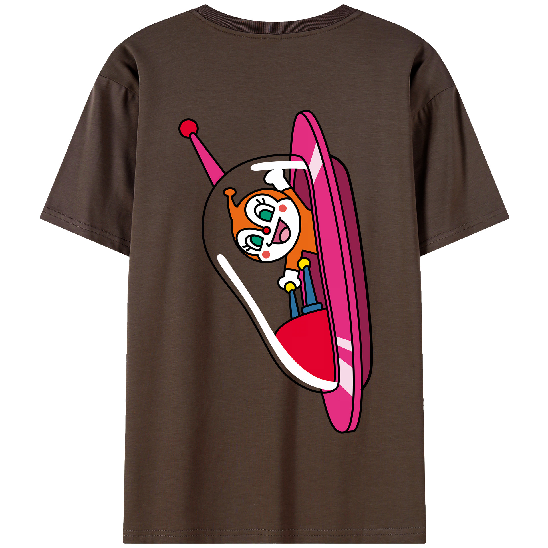 （画像用） アンパンマン Anpanman 綿100％半袖Tシャツ（背面プリント）