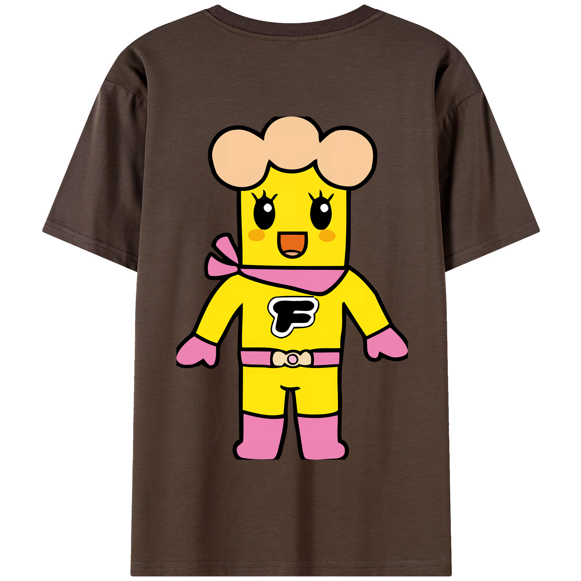 （画像用） アンパンマン Anpanman 綿100％半袖Tシャツ（背面プリント）