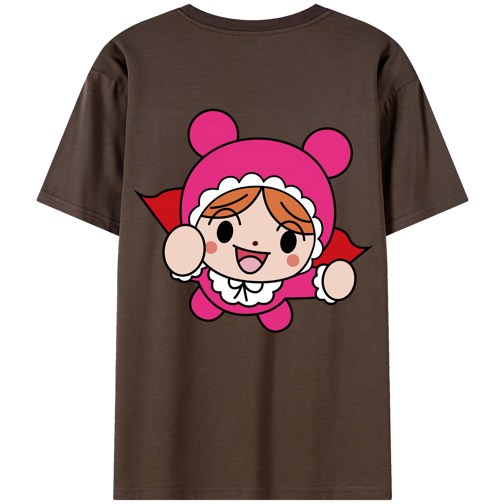 （画像用） アンパンマン Anpanman 綿100％半袖Tシャツ（背面プリント）