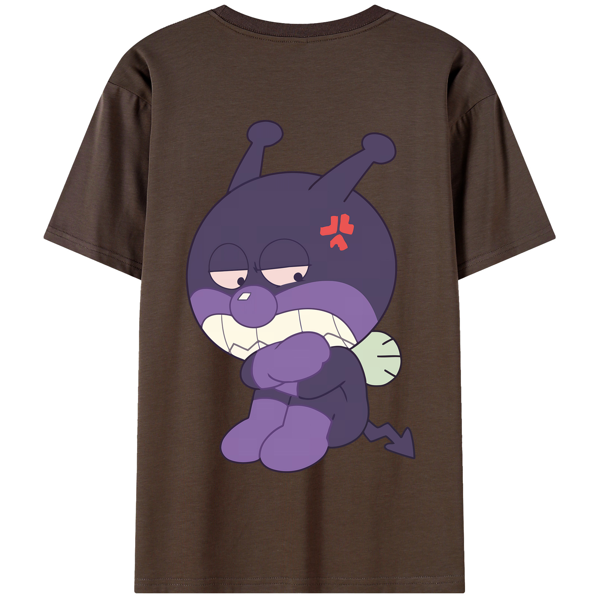 （画像用） アンパンマン Anpanman 綿100％半袖Tシャツ（背面プリント）