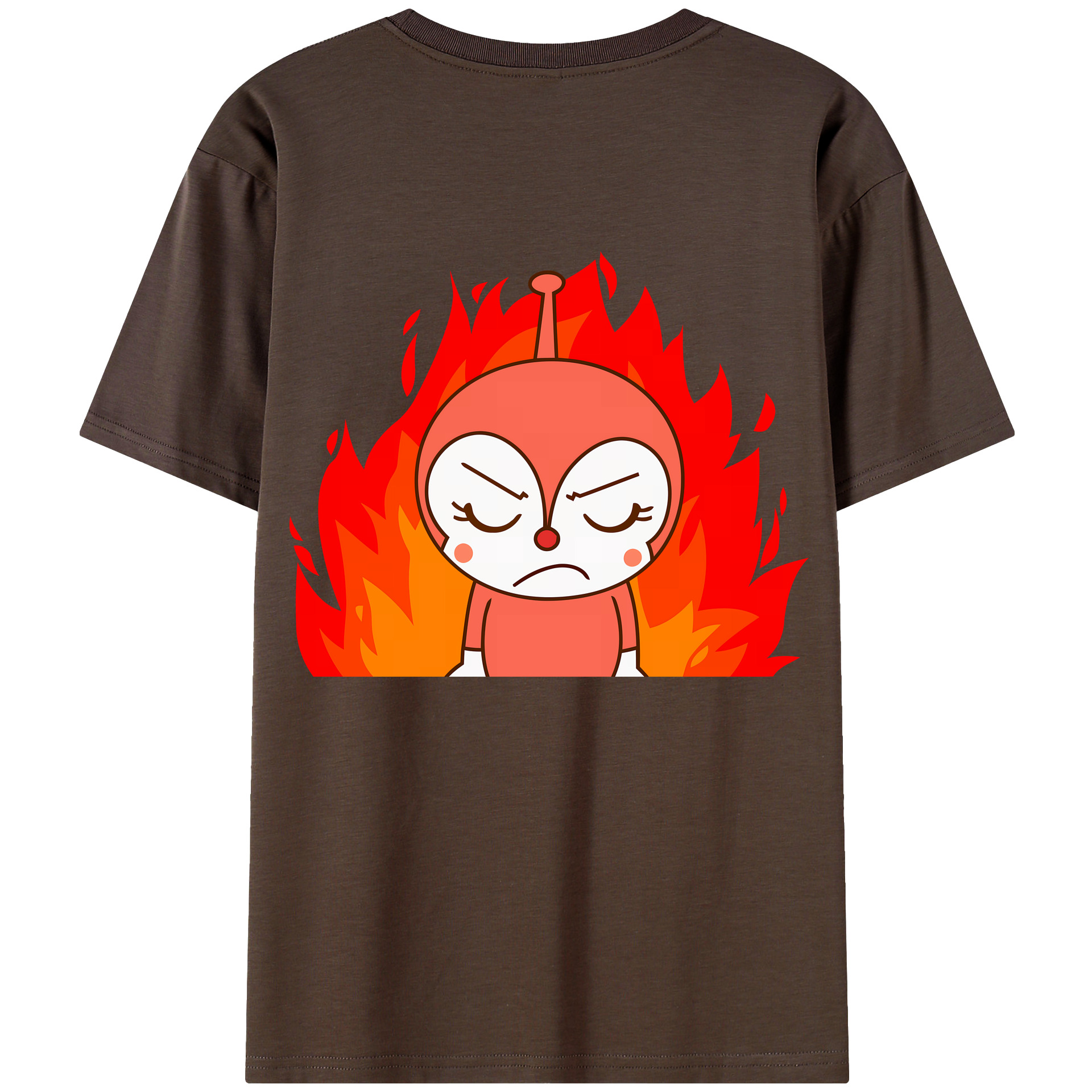 （画像用） アンパンマン Anpanman 綿100％半袖Tシャツ（背面プリント）