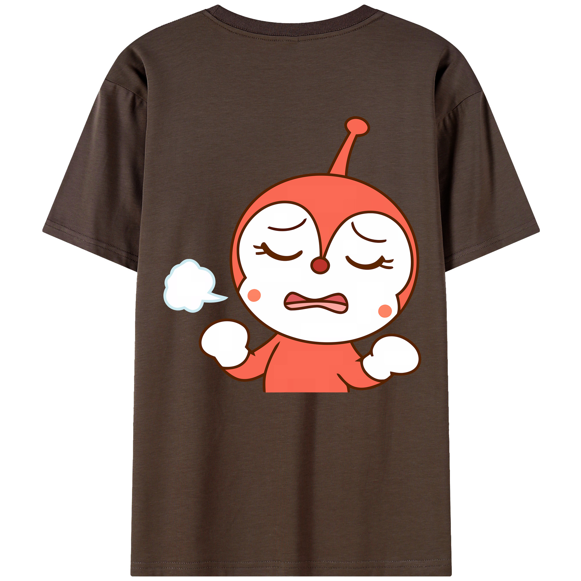 （画像用） アンパンマン Anpanman 綿100％半袖Tシャツ（背面プリント）