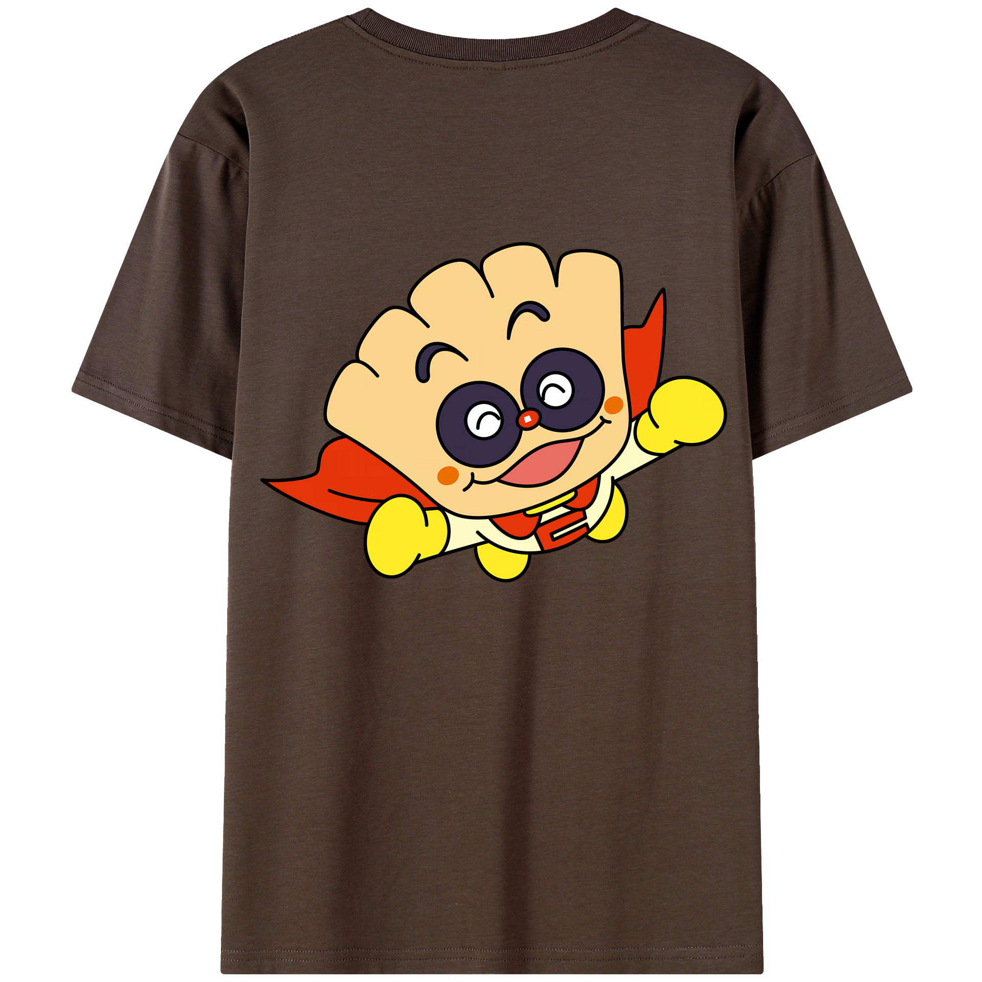 （画像用） アンパンマン Anpanman 綿100％半袖Tシャツ（背面プリント）