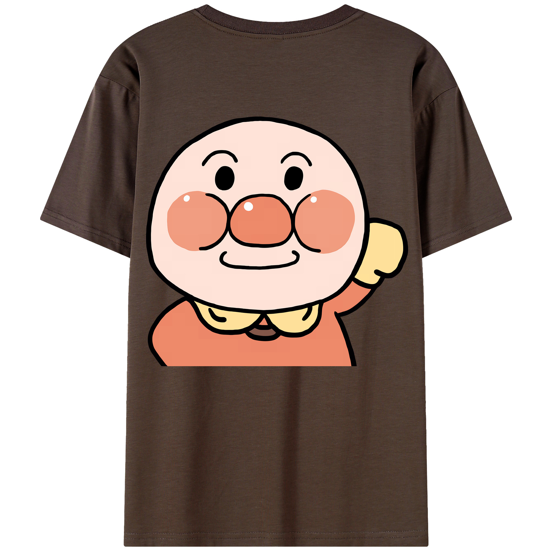 （画像用） アンパンマン Anpanman 綿100％半袖Tシャツ（背面プリント）