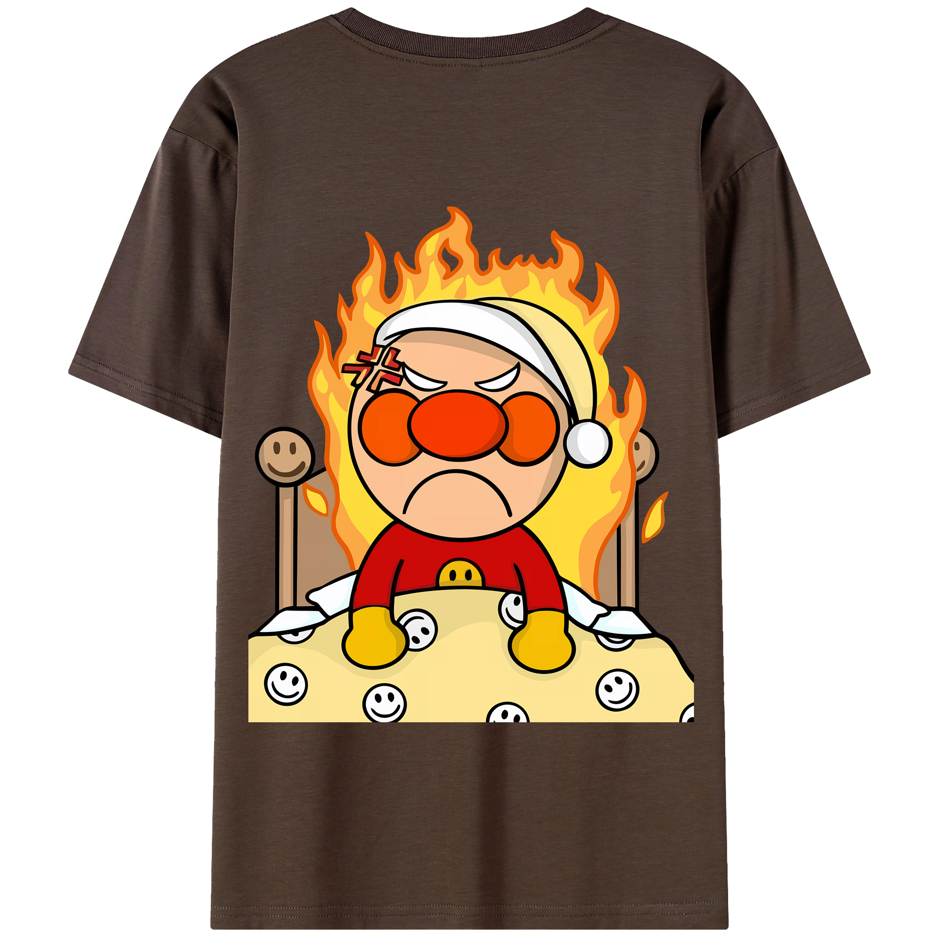 （画像用） アンパンマン Anpanman 綿100％半袖Tシャツ（背面プリント）