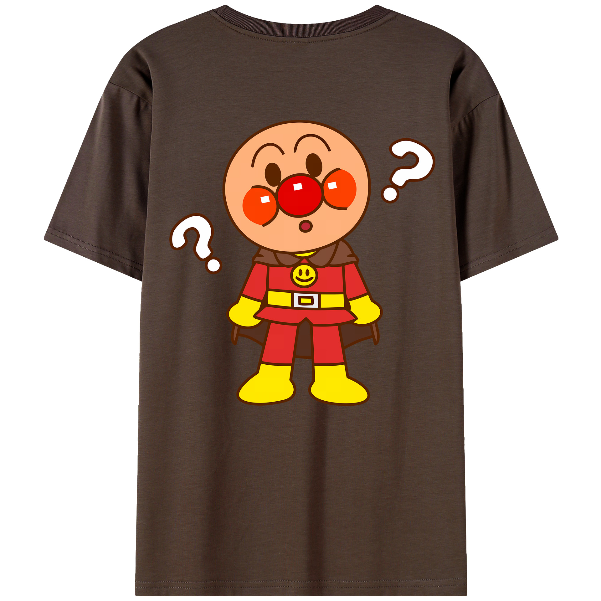（画像用） アンパンマン Anpanman 綿100％半袖Tシャツ（背面プリント）