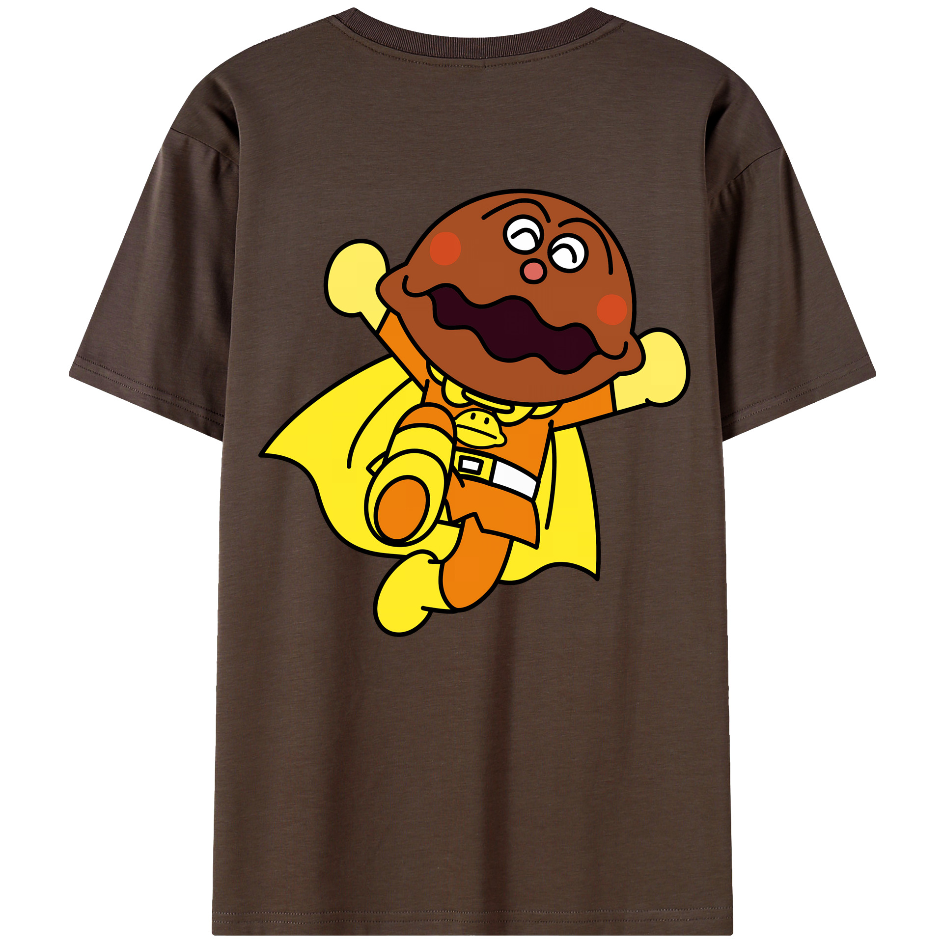 （画像用） アンパンマン Anpanman 綿100％半袖Tシャツ（背面プリント）