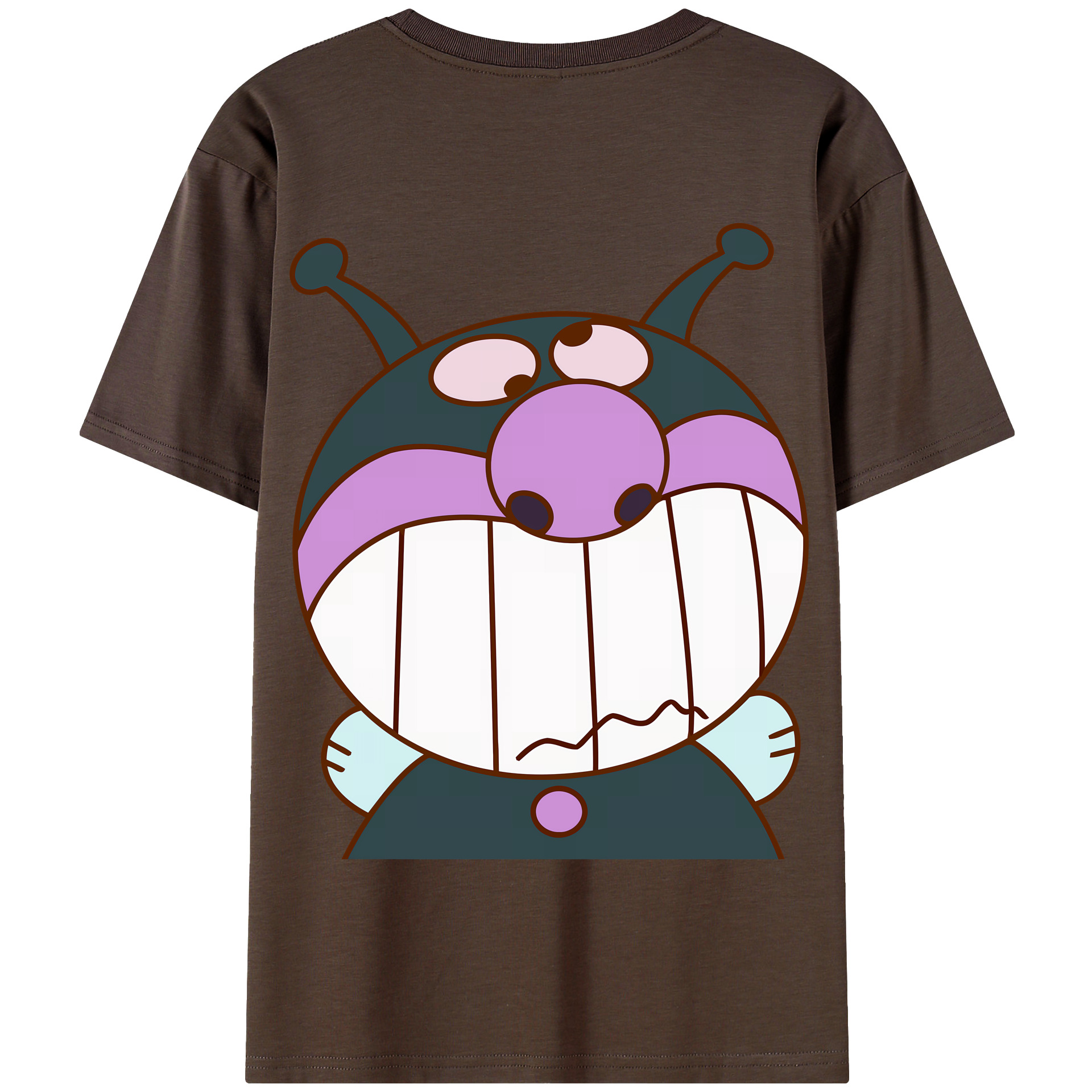（画像用） アンパンマン Anpanman 綿100％半袖Tシャツ（背面プリント）