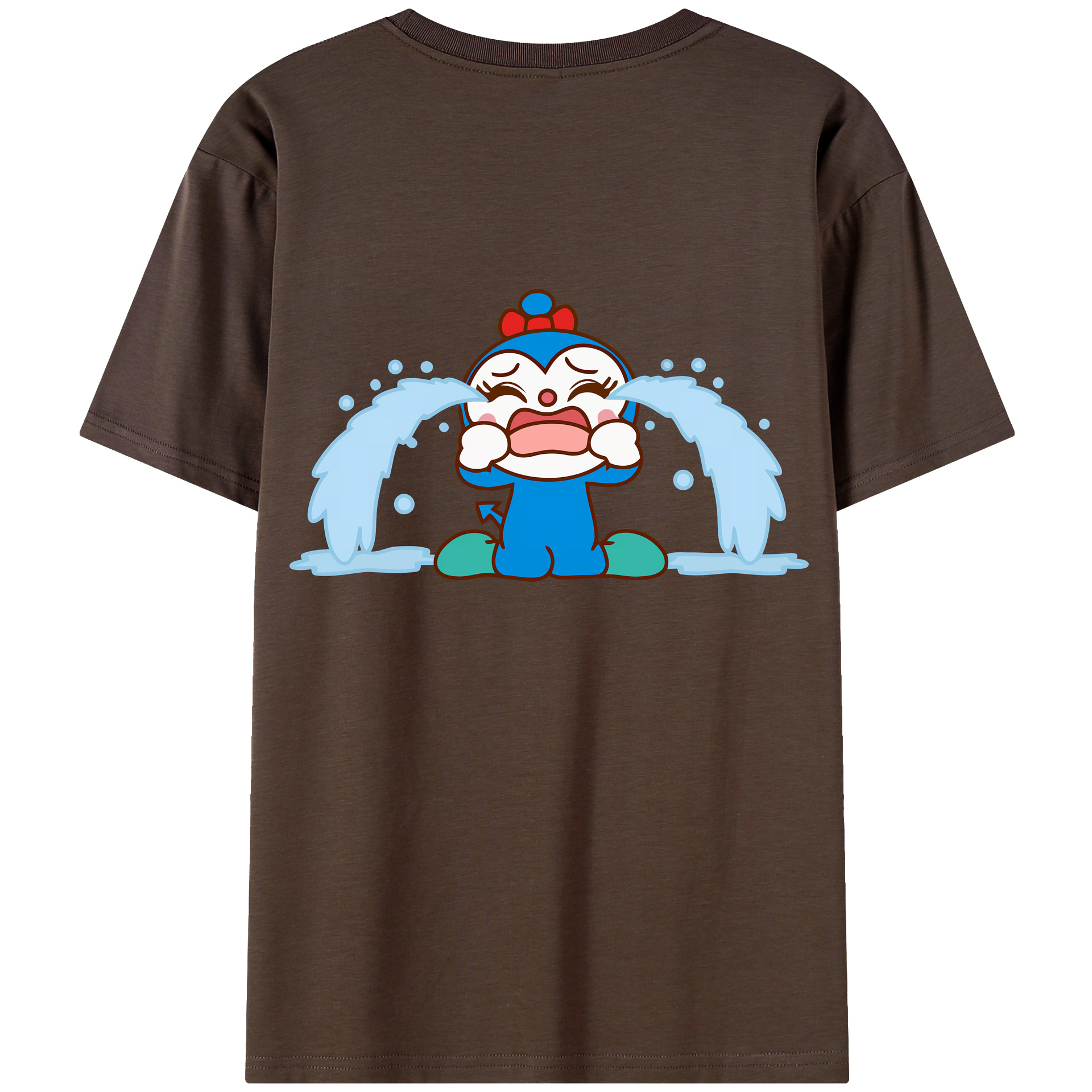 （画像用） アンパンマン Anpanman 綿100％半袖Tシャツ（背面プリント）