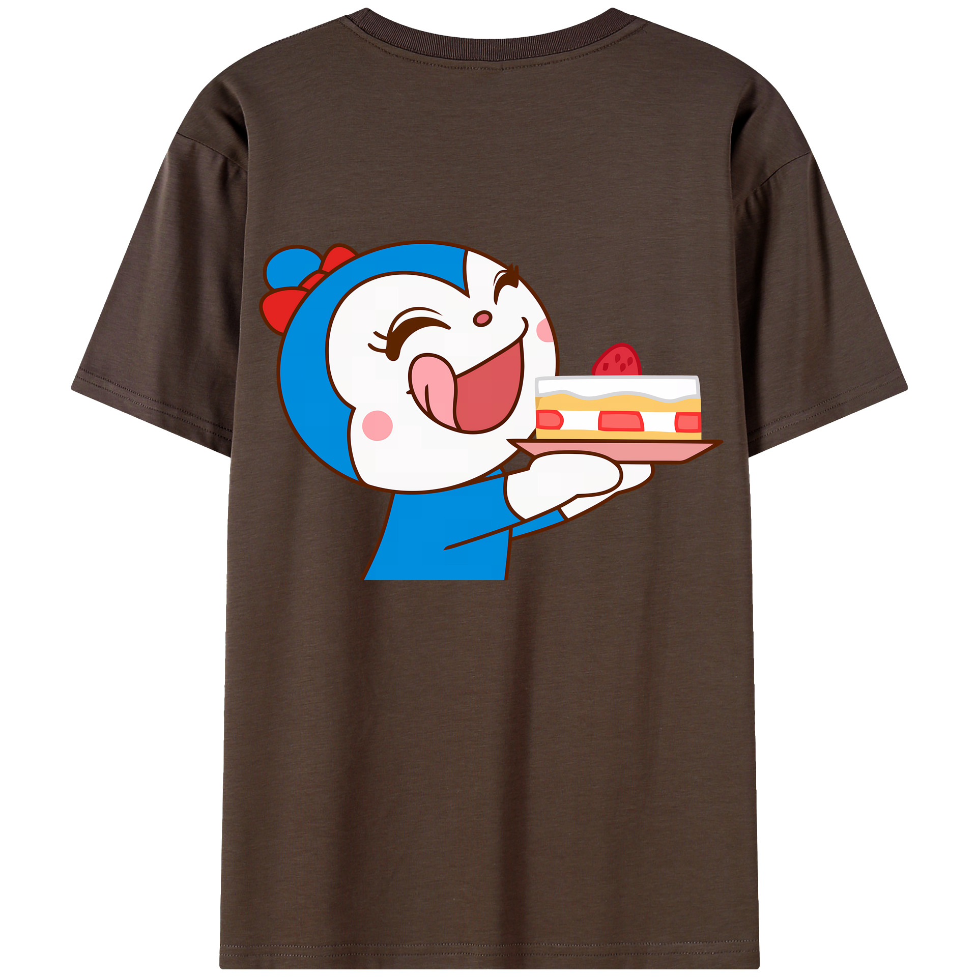（画像用） アンパンマン Anpanman 綿100％半袖Tシャツ（背面プリント）